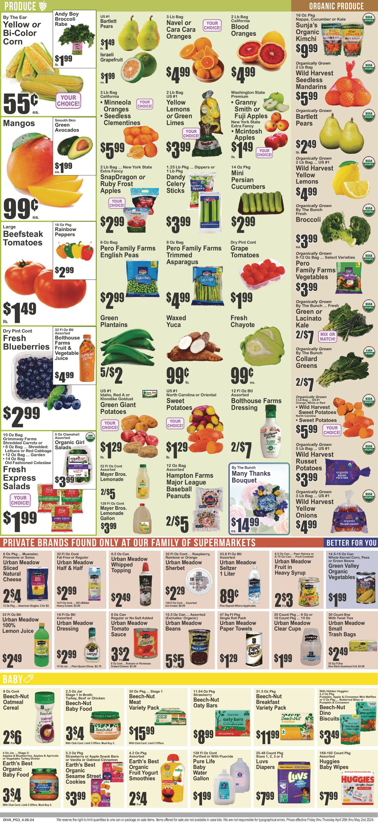 Key Food Weekly Ad Circular - valid 04/26-05/02/2024 (Page 4)