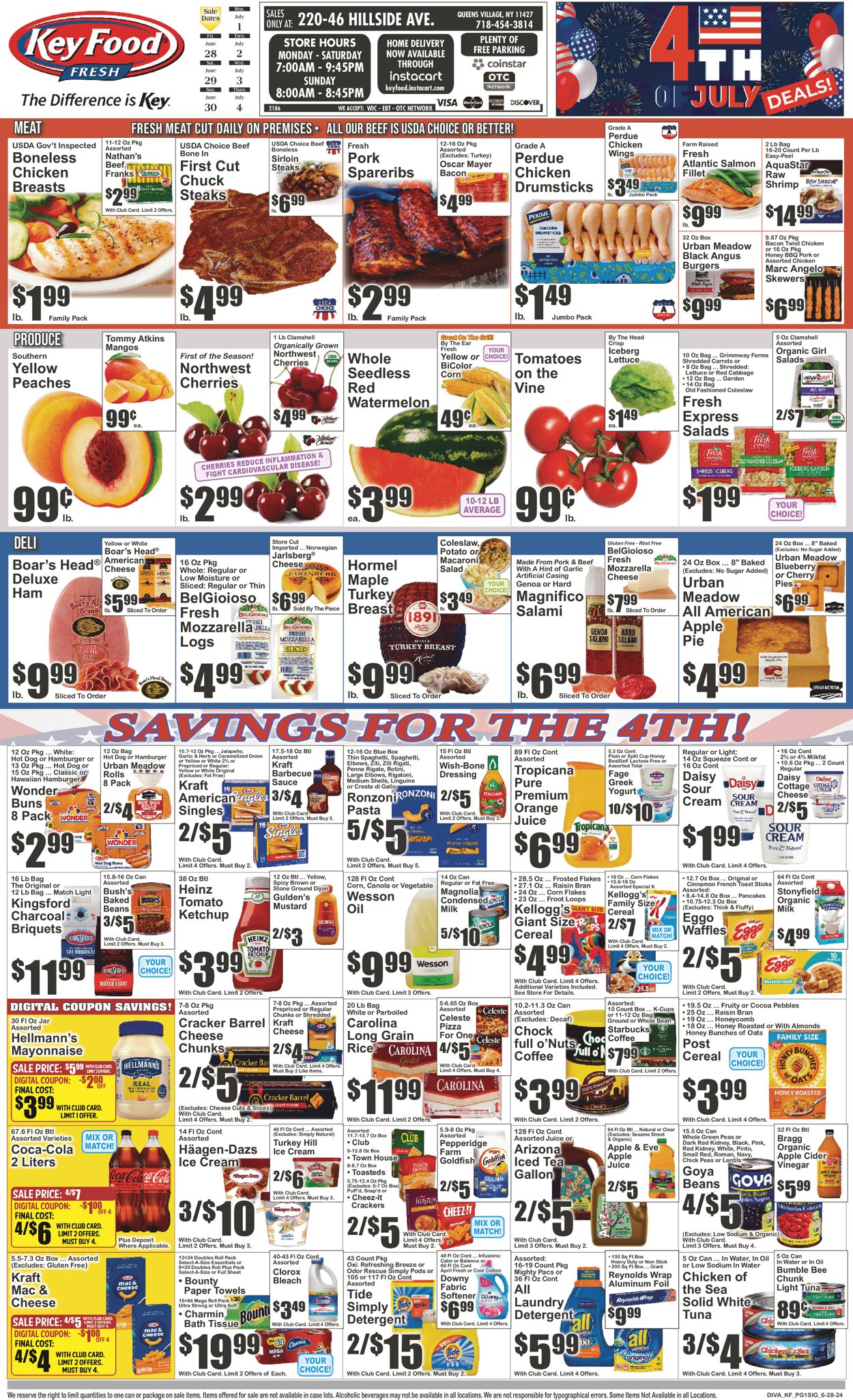 Key Food Weekly Ad Circular - valid 06/28-07/04/2024
