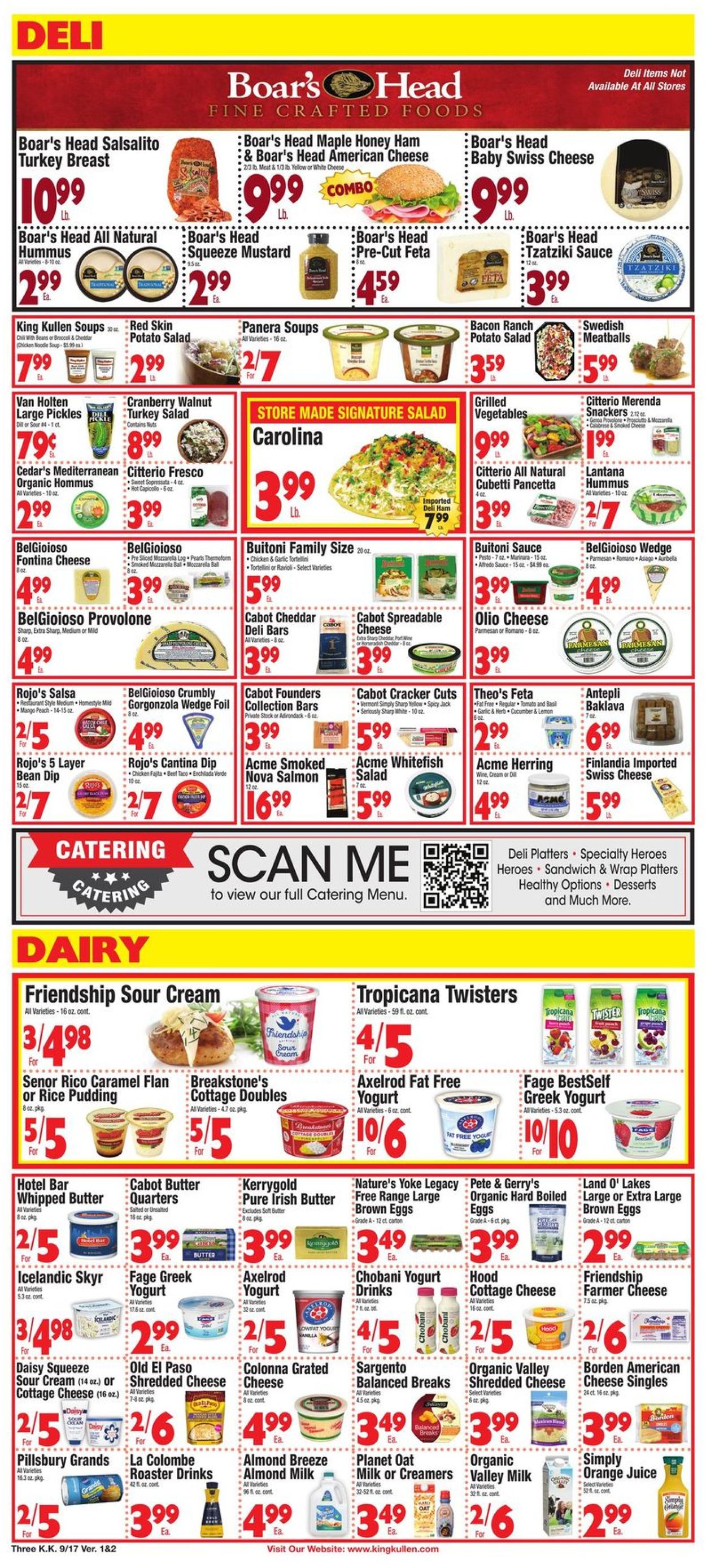 King Kullen Weekly Ad Circular - valid 09/17-09/23/2021 (Page 3)