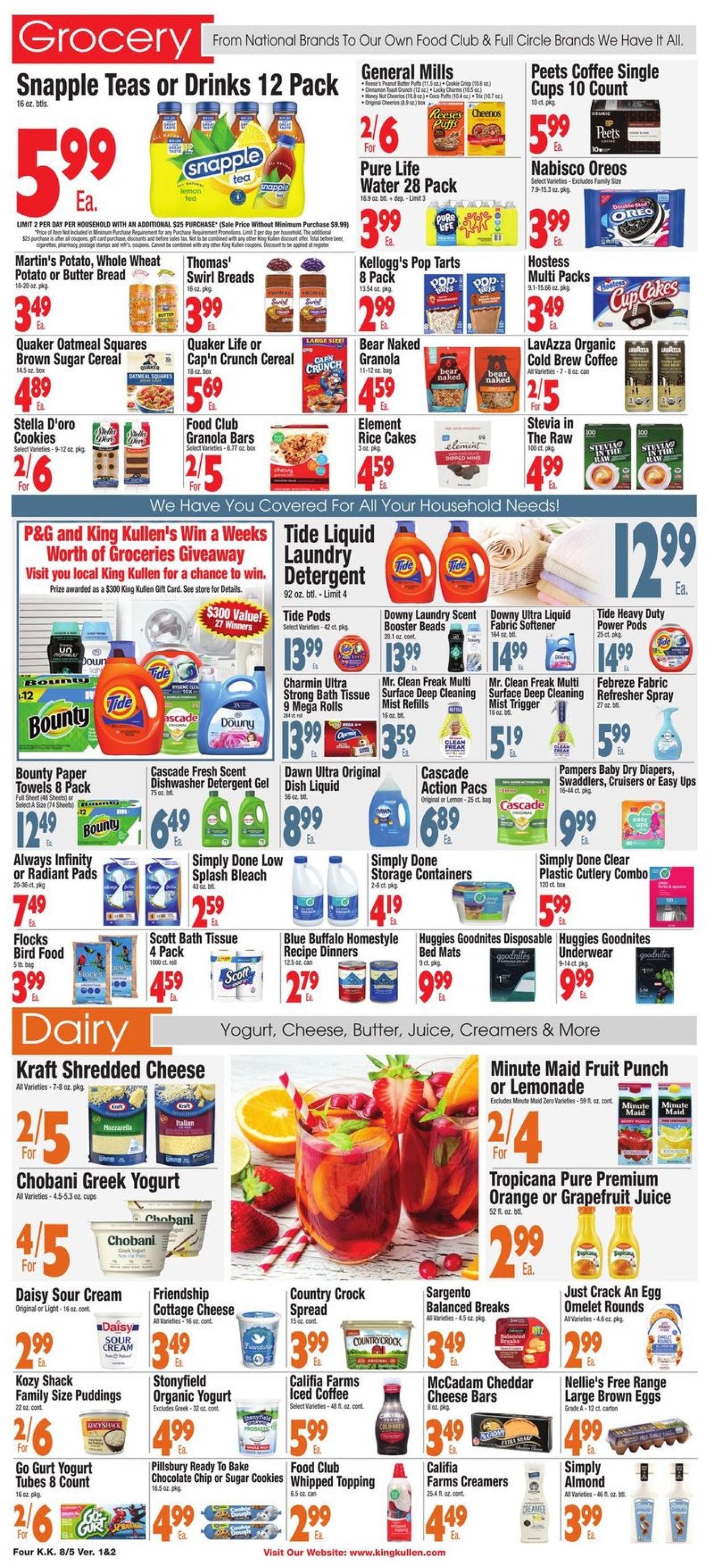 King Kullen Weekly Ad Circular - valid 08/05-08/11/2022 (Page 4)