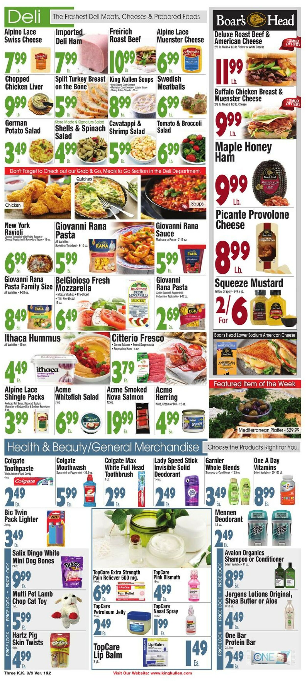 King Kullen Weekly Ad Circular - valid 09/09-09/15/2022 (Page 3)