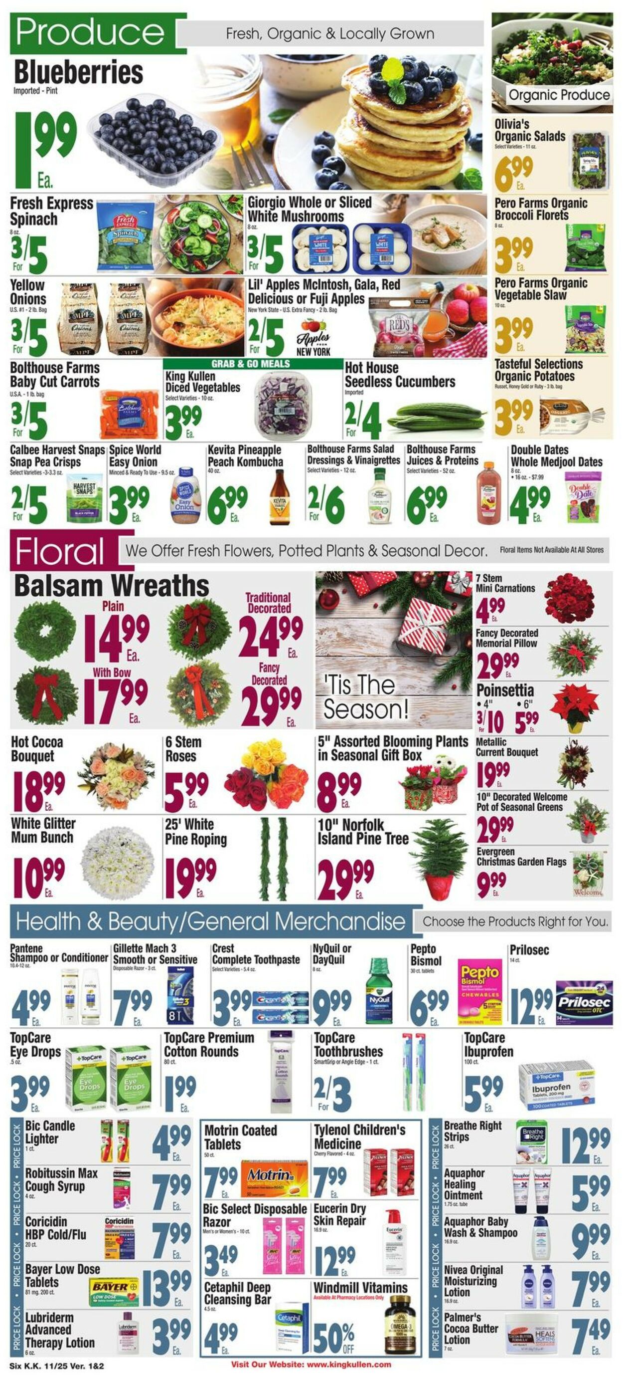 King Kullen Weekly Ad Circular - valid 11/25-12/01/2022 (Page 6)