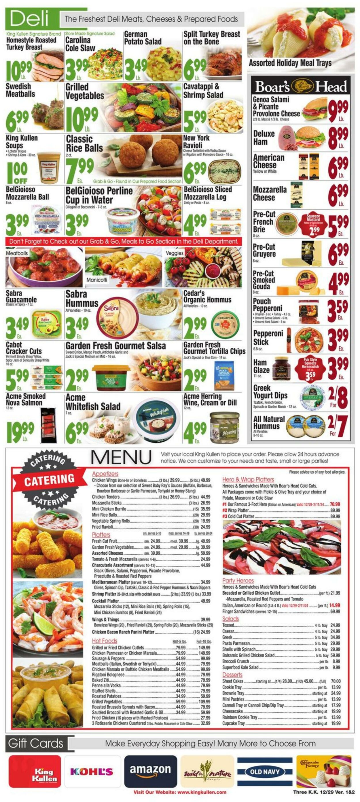 King Kullen Weekly Ad Circular - valid 12/29-01/04/2024 (Page 3)