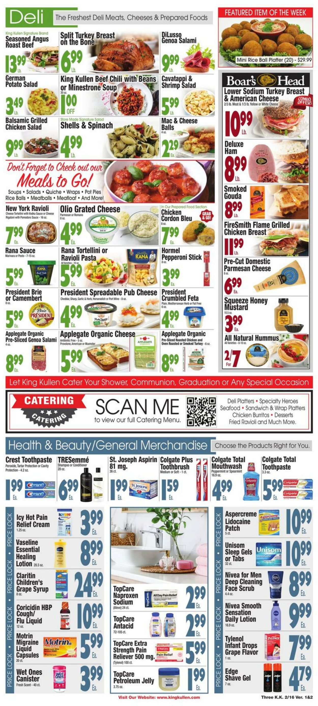King Kullen Weekly Ad Circular - valid 02/16-02/22/2024 (Page 3)