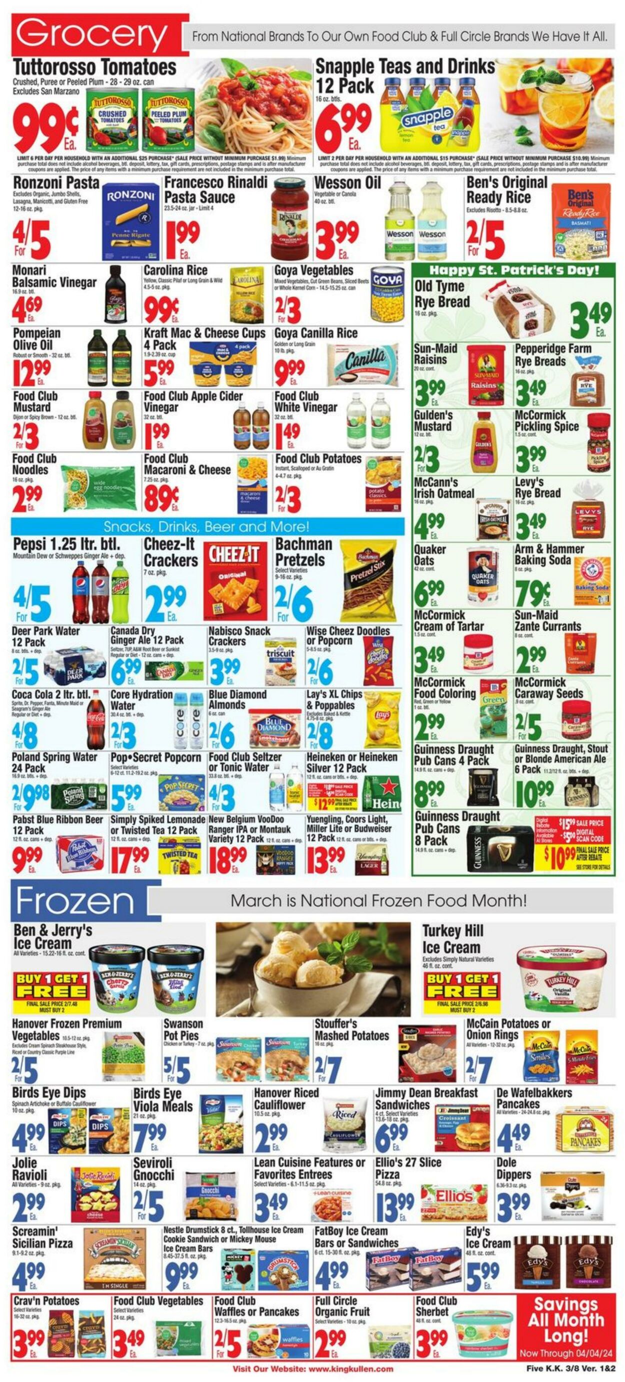 King Kullen Weekly Ad Circular - valid 03/08-03/14/2024 (Page 5)