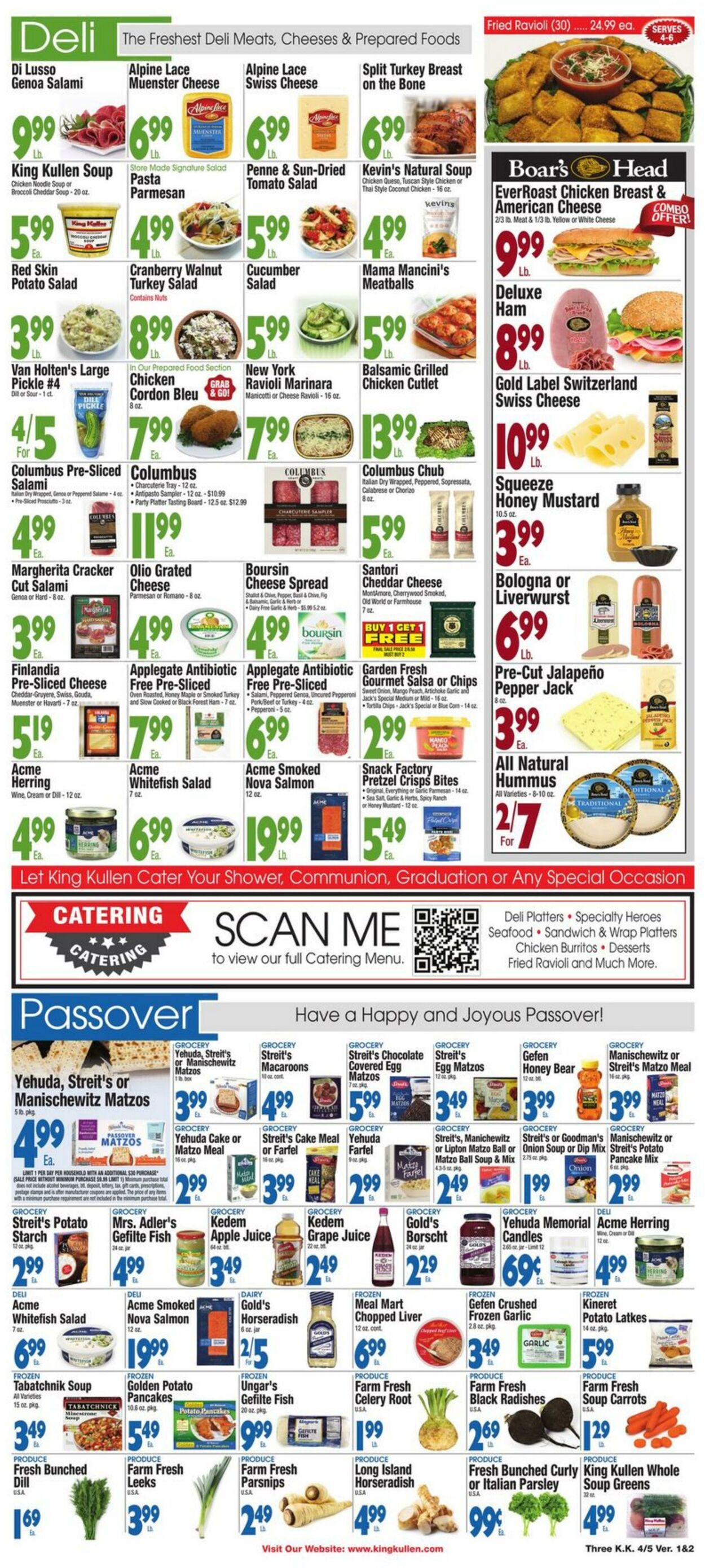 King Kullen Weekly Ad Circular - valid 04/05-04/11/2024 (Page 3)