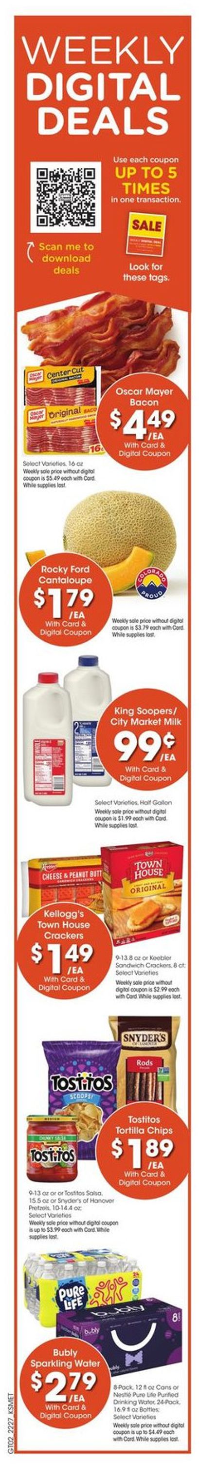 King Soopers Weekly Ad Circular - valid 08/03-08/09/2022 (Page 2)