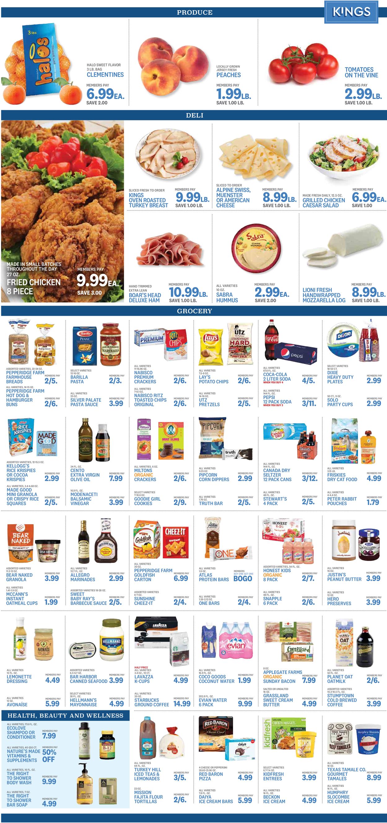 Kings Food Markets Weekly Ad Circular - valid 08/21-08/27/2020 (Page 2)