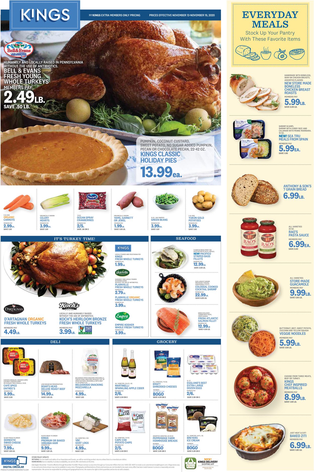 Kings Food Markets Weekly Ad Circular - valid 11/13-11/19/2020