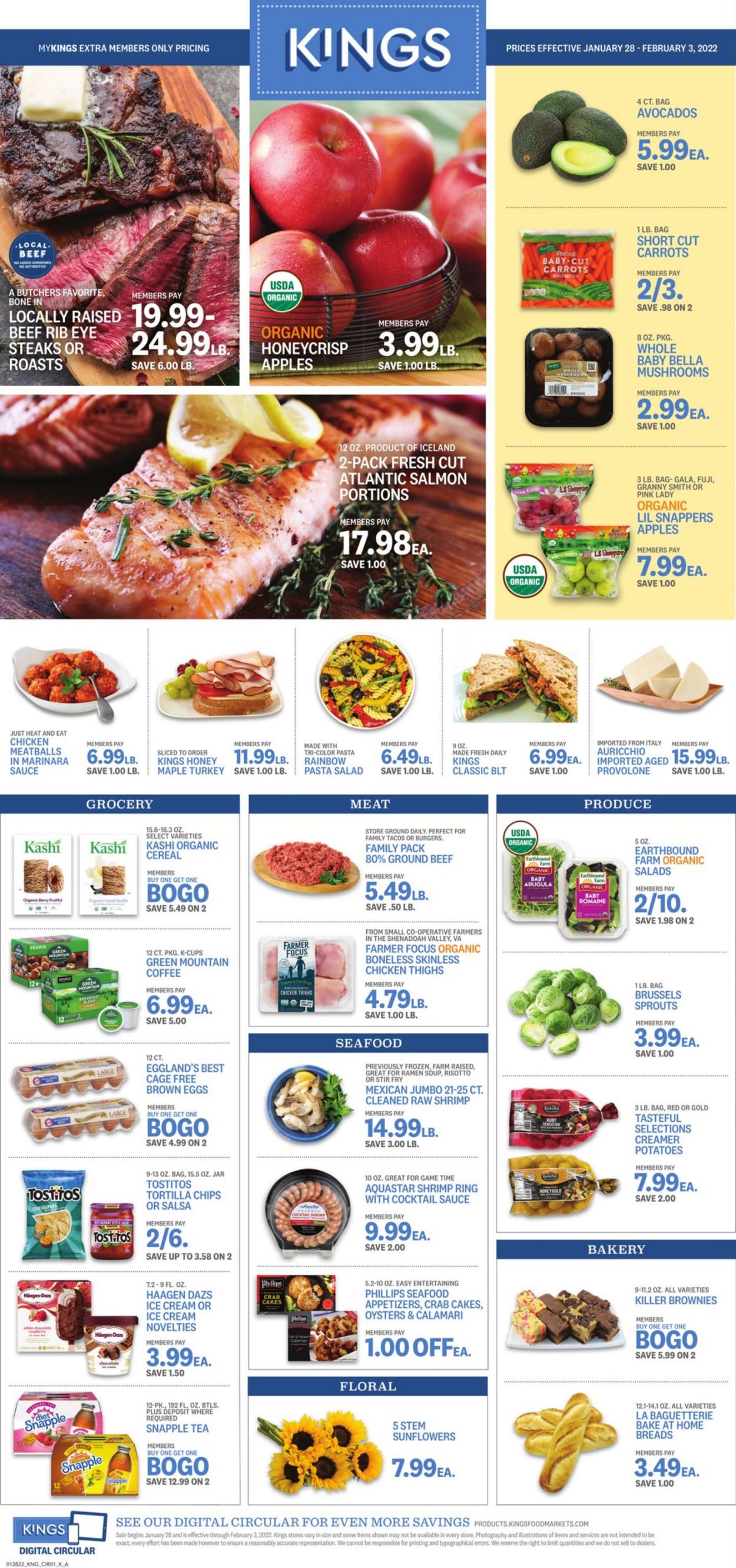 Kings Food Markets Weekly Ad Circular - valid 01/28-02/03/2022