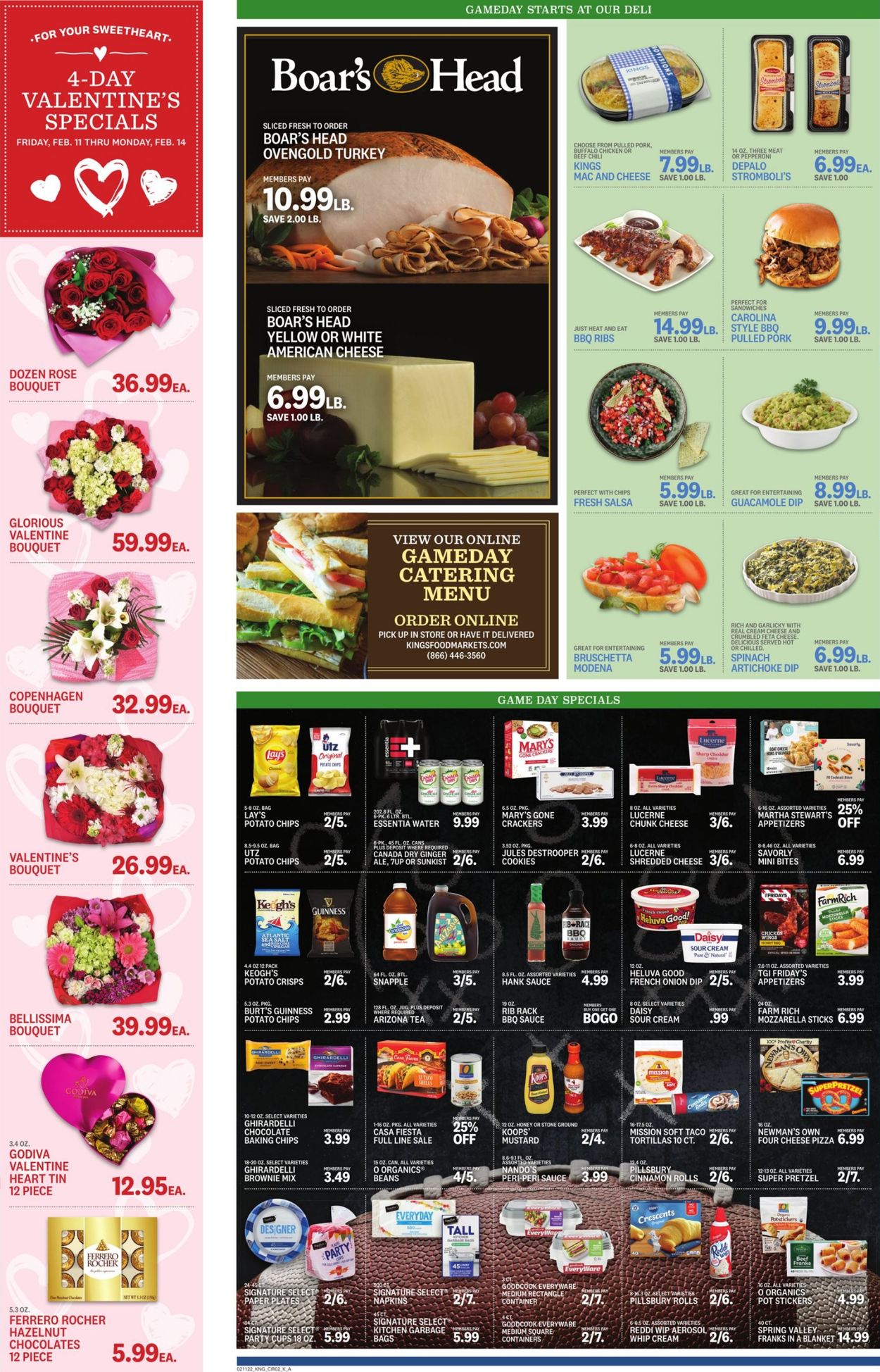 Kings Food Markets Weekly Ad Circular - valid 02/11-02/17/2022 (Page 2)