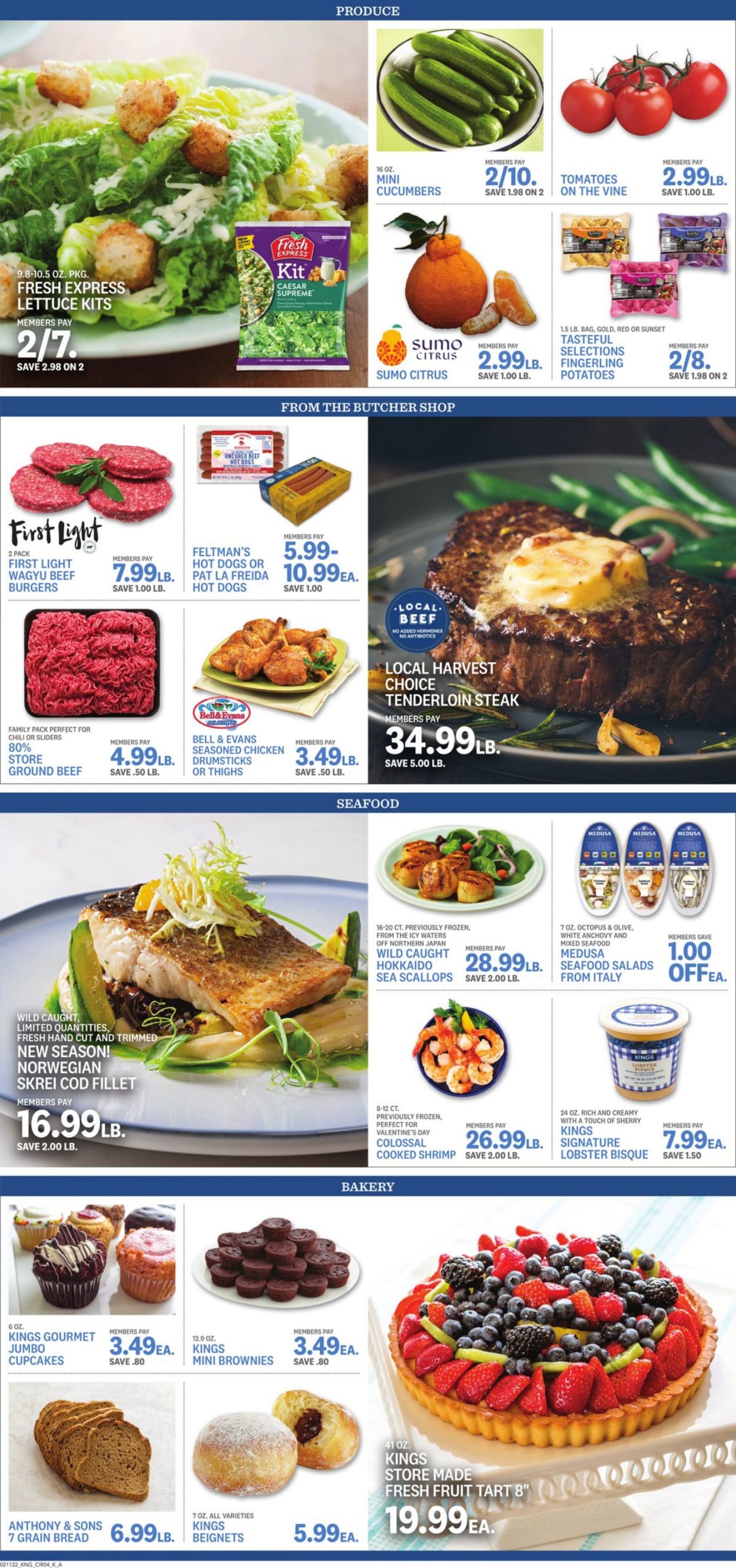 Kings Food Markets Weekly Ad Circular - valid 02/11-02/17/2022 (Page 4)