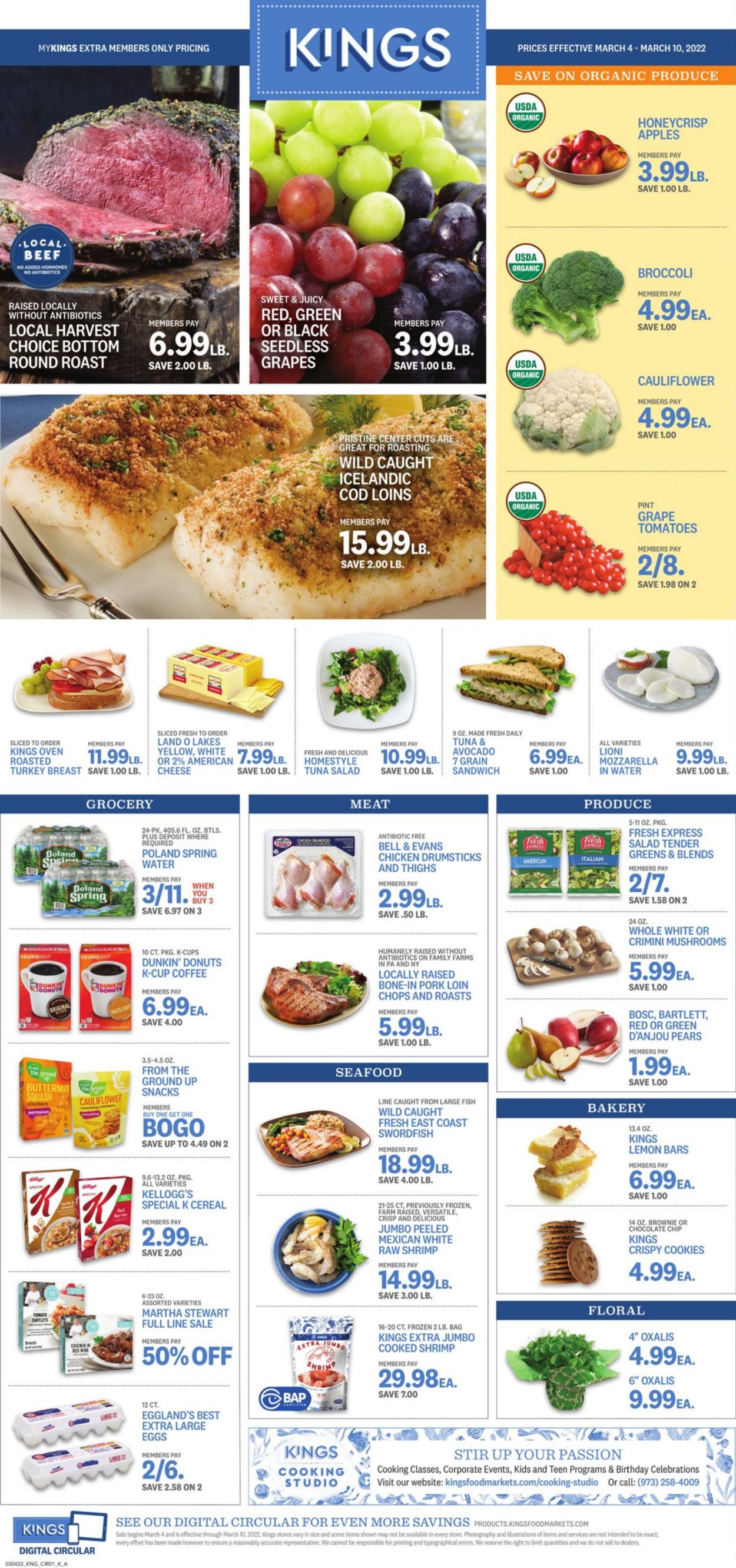 Kings Food Markets Weekly Ad Circular - valid 03/04-03/10/2022