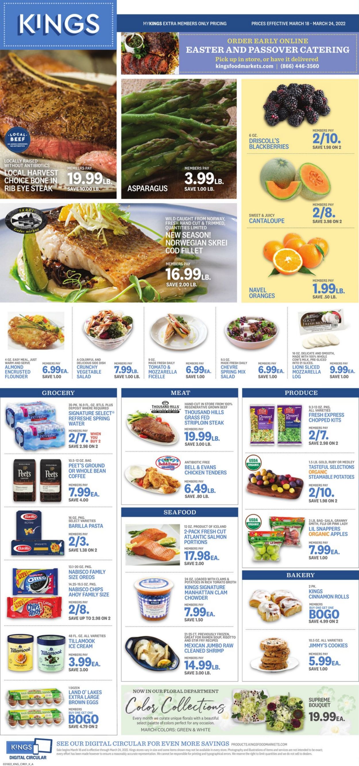 Kings Food Markets Weekly Ad Circular - valid 03/18-03/24/2022