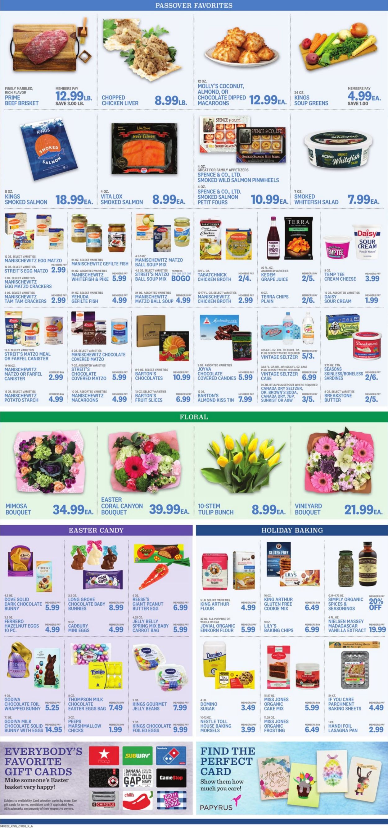 Kings Food Markets Weekly Ad Circular - valid 04/08-04/14/2022 (Page 2)