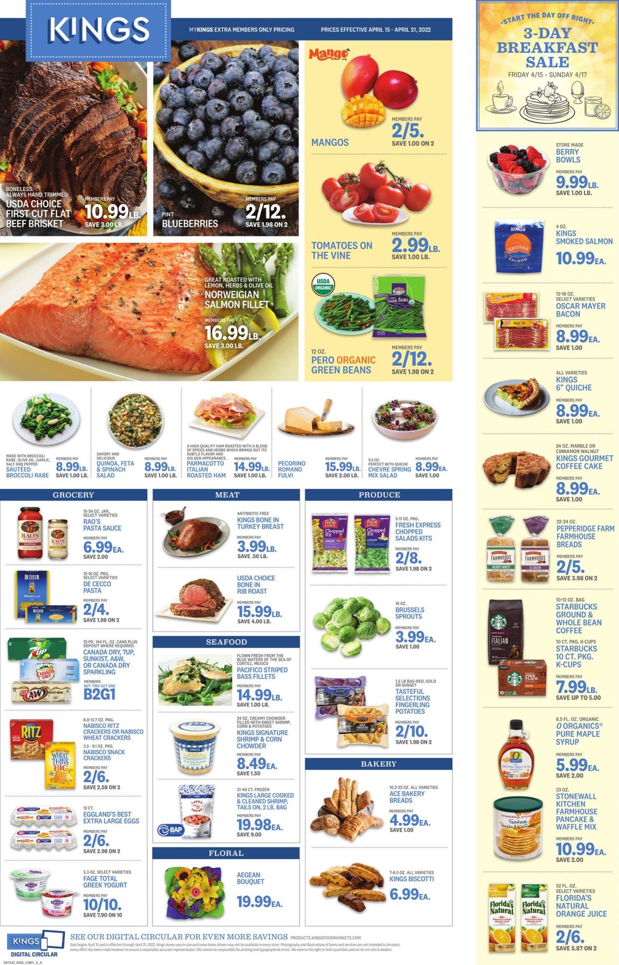 Kings Food Markets Weekly Ad Circular - valid 04/15-04/21/2022