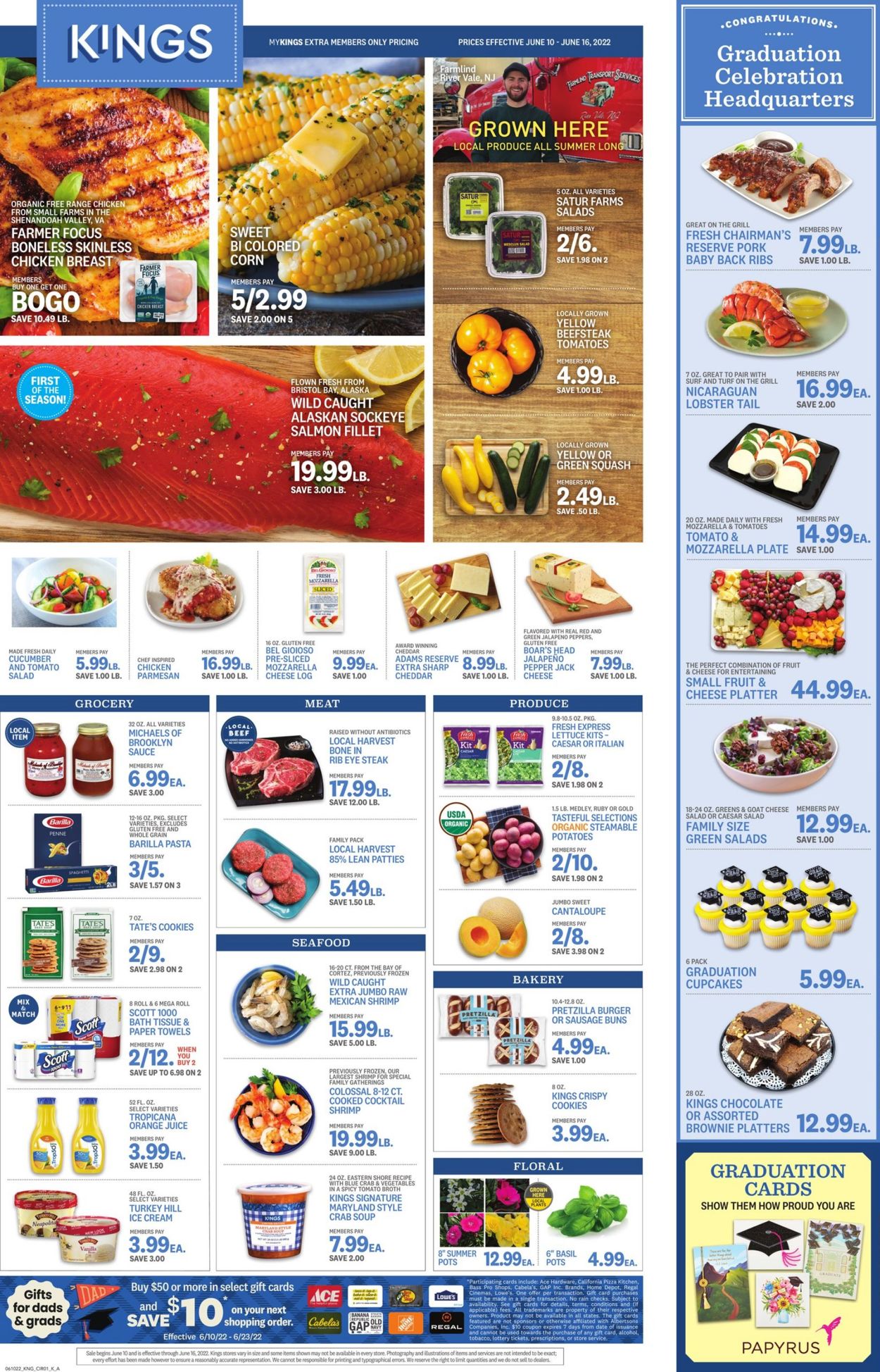 Kings Food Markets Weekly Ad Circular - valid 06/10-06/16/2022