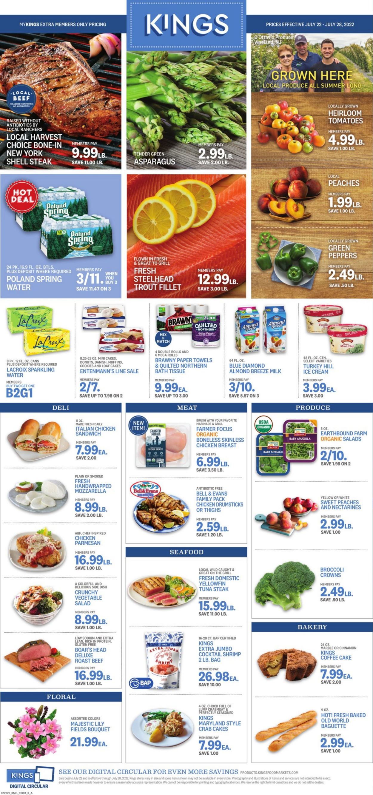 Kings Food Markets Weekly Ad Circular - valid 07/22-07/28/2022