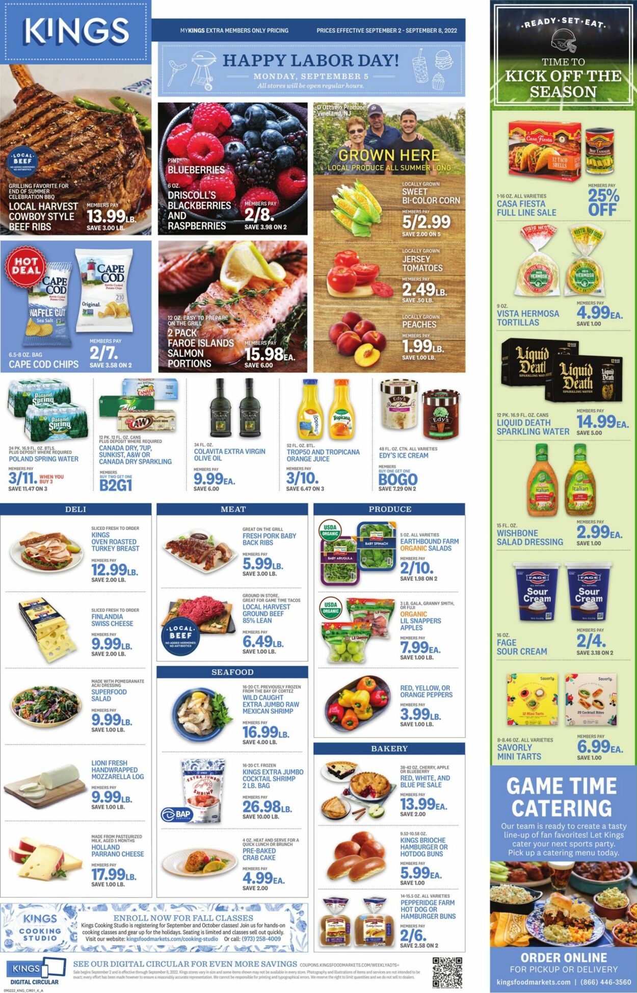 Kings Food Markets Weekly Ad Circular - valid 09/02-09/08/2022