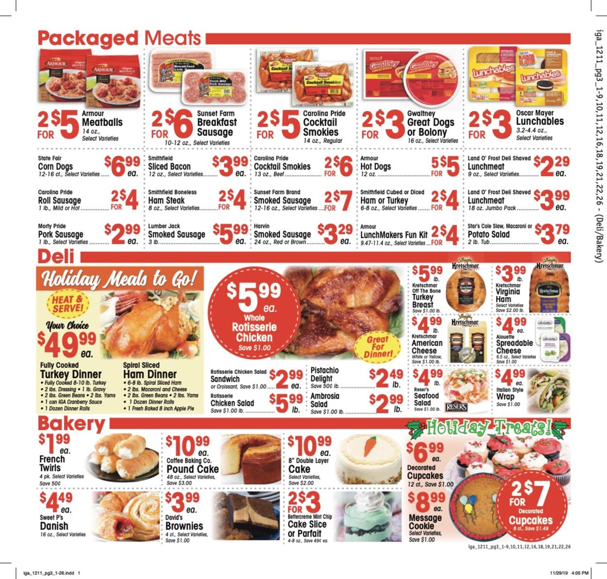 KJ´s Market Weekly Ad Circular - valid 12/11-12/17/2019 (Page 3)