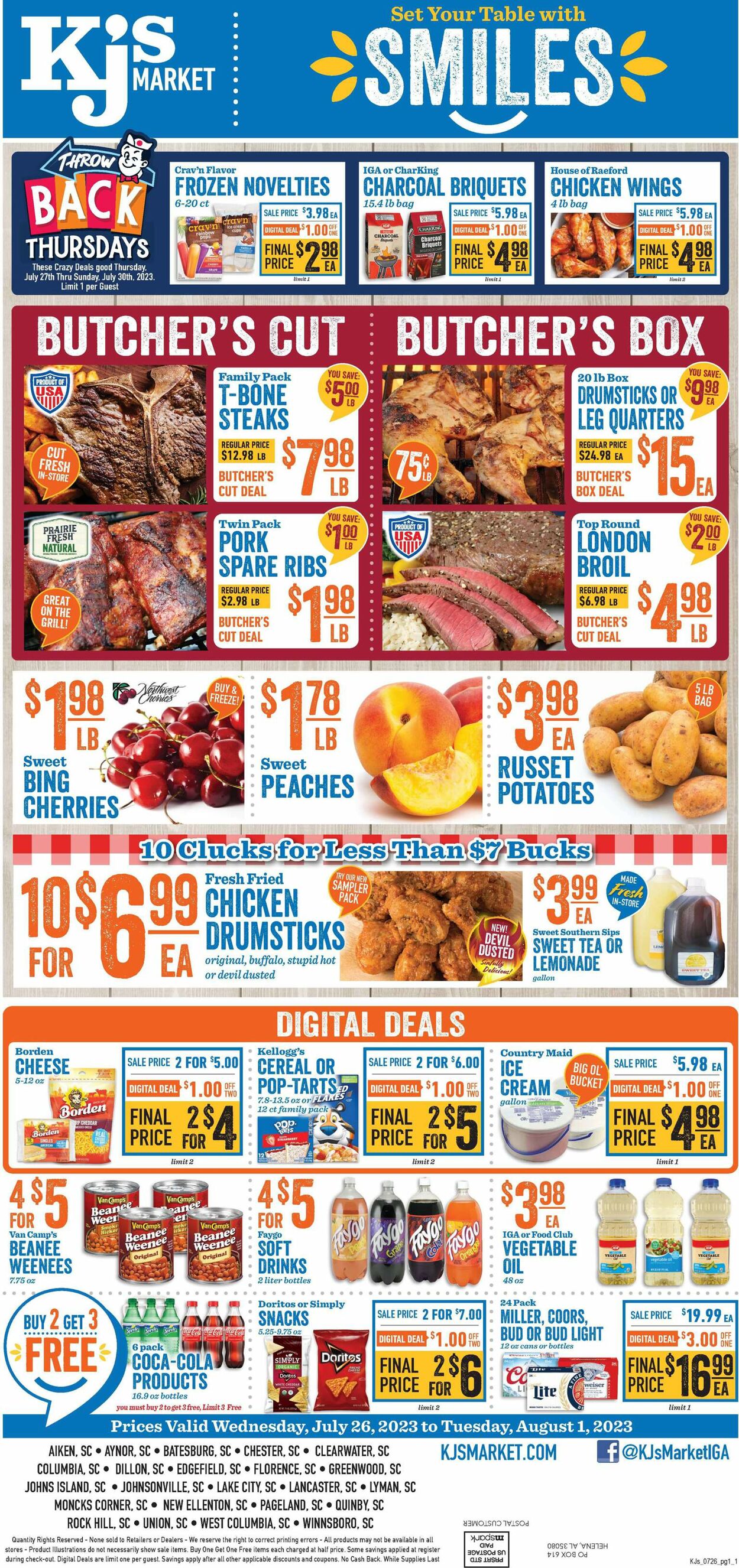 KJ´s Market Weekly Ad Circular - valid 07/26-08/01/2023