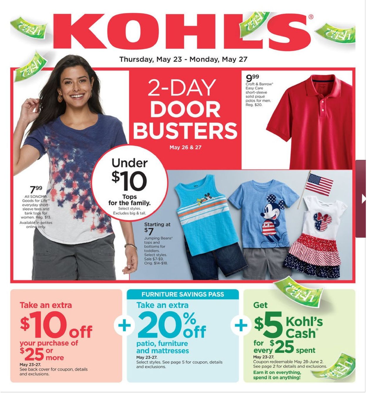 Kohl's Weekly Ad Circular - valid 05/23-05/27/2019