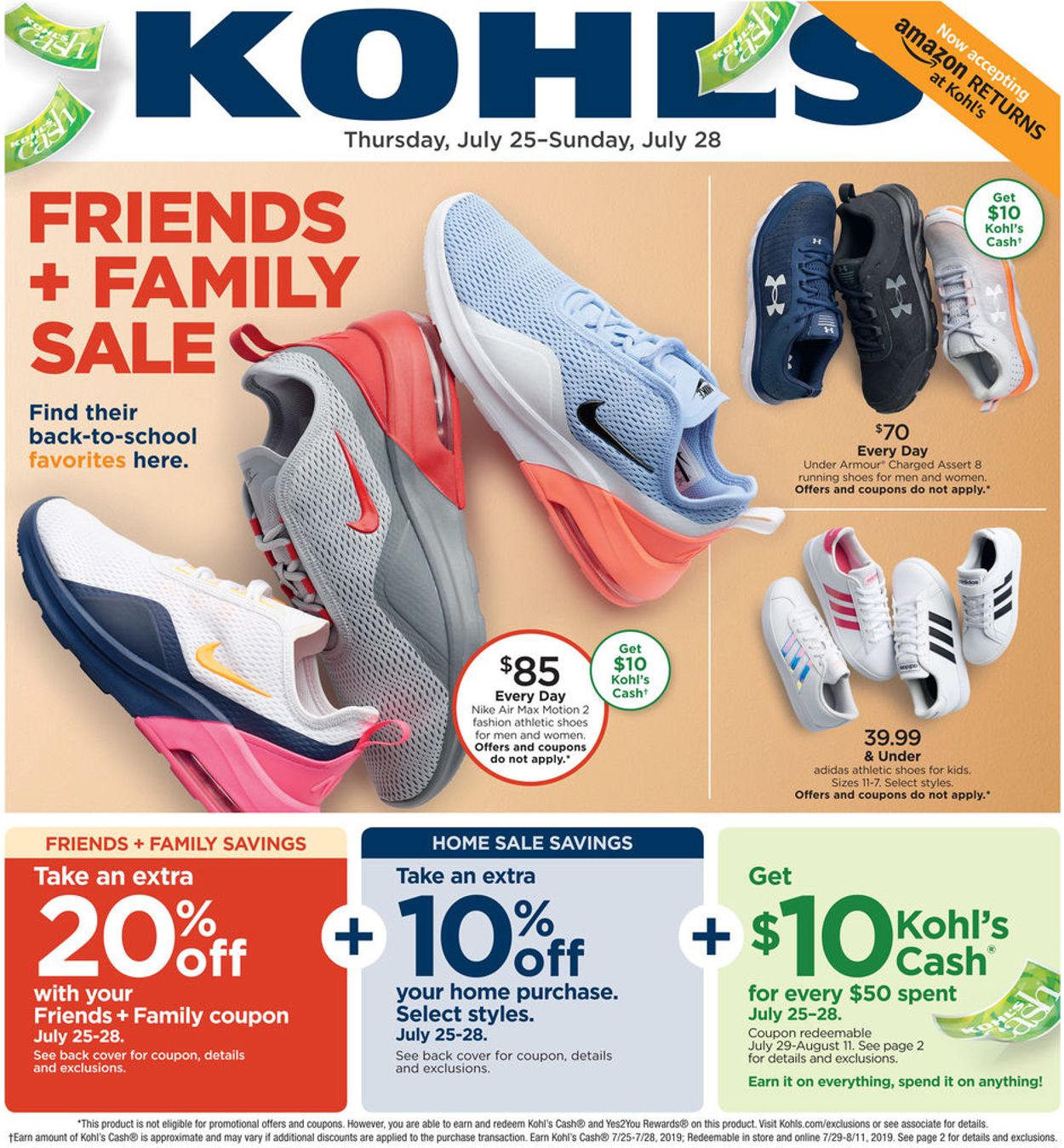 Kohl's Weekly Ad Circular - valid 07/25-07/28/2019