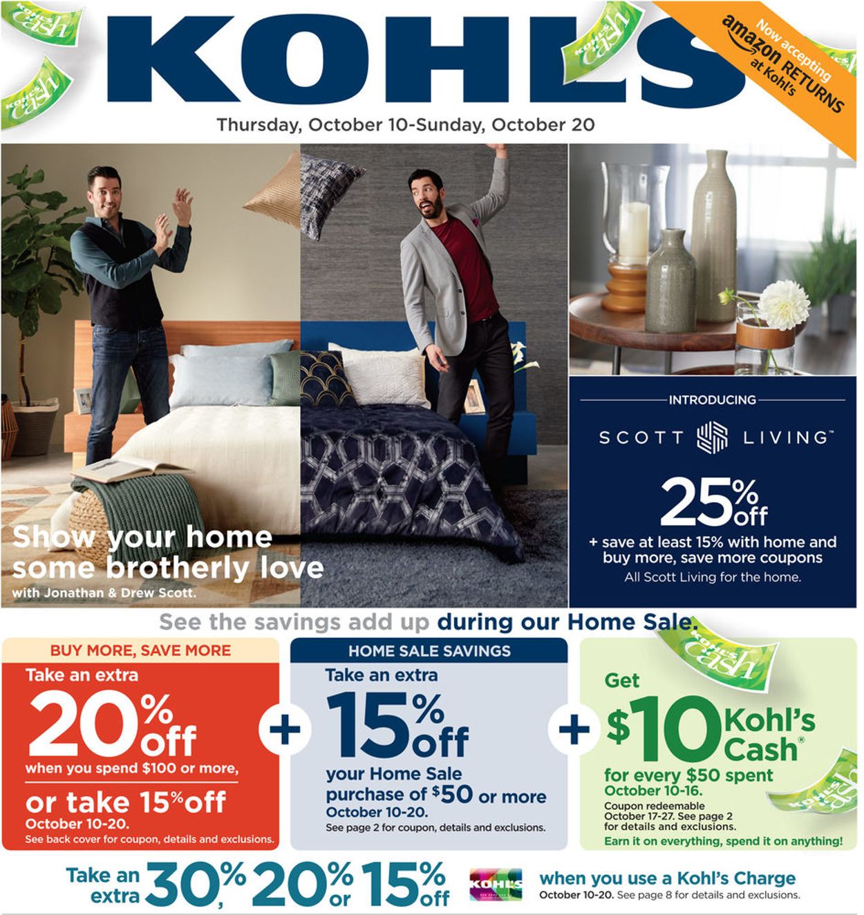 Kohl's Weekly Ad Circular - valid 10/10-10/20/2019