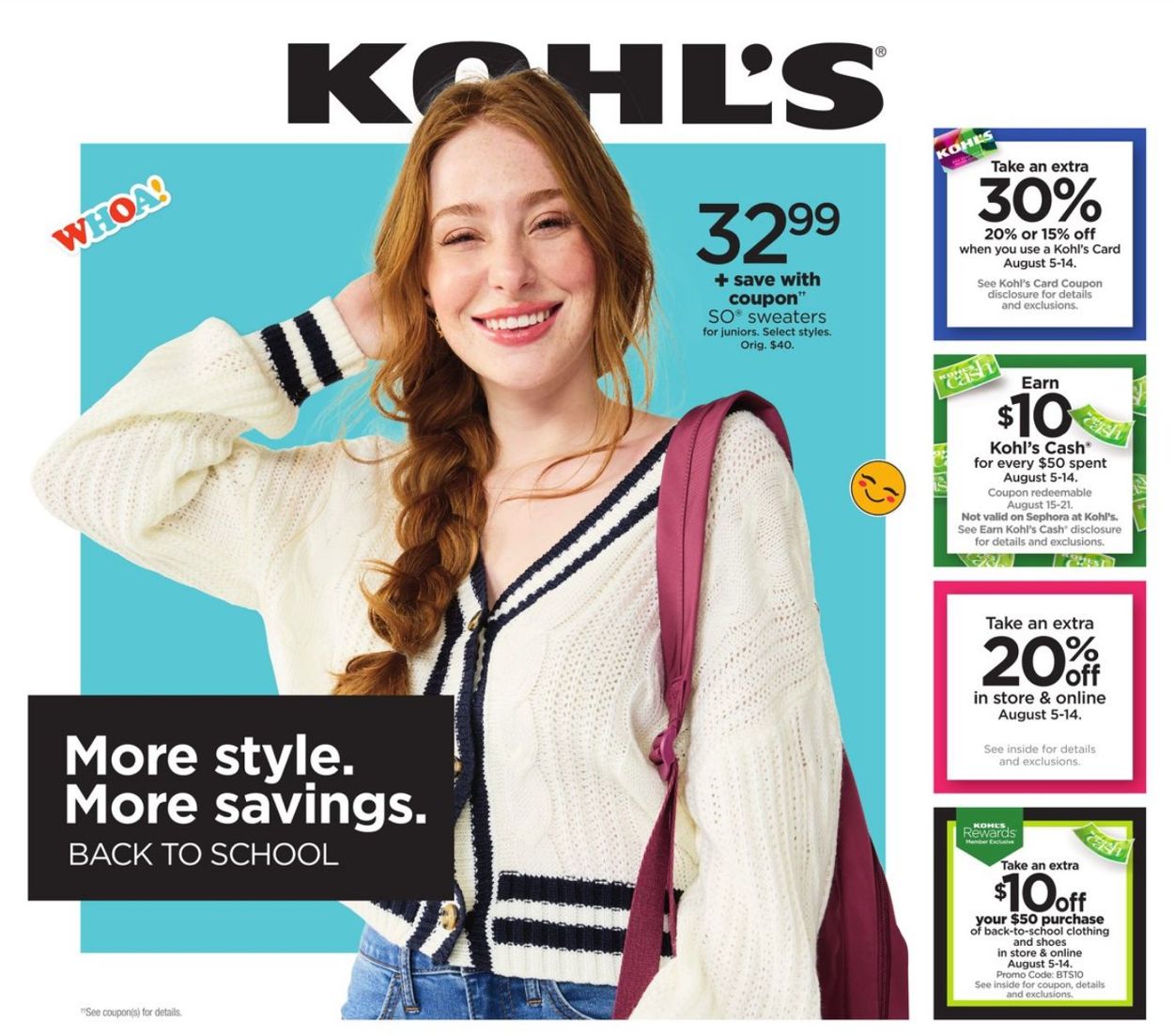 Kohl's Weekly Ad Circular - valid 08/05-08/14/2022