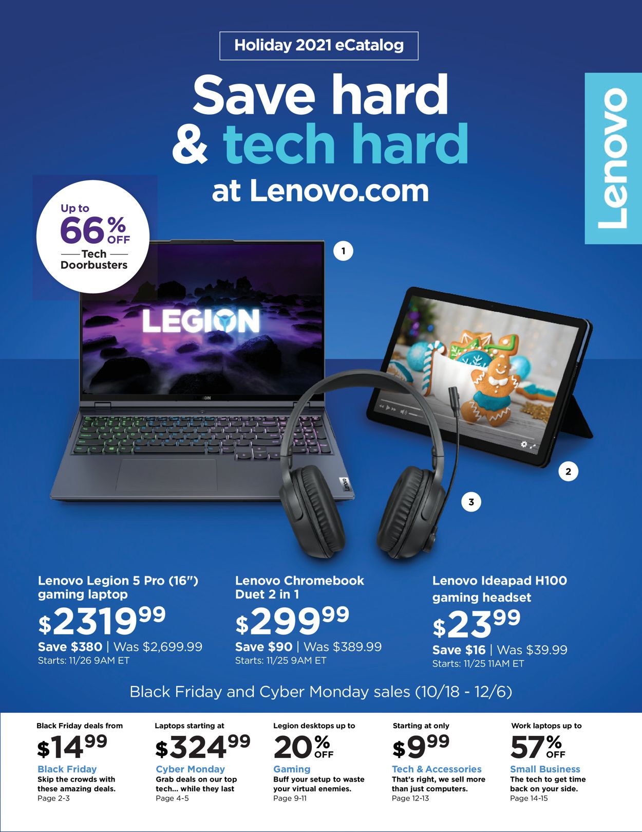 Lenovo BLACK FRIDAY 2021 Weekly Ad Circular - valid 10/18-12/06/2021