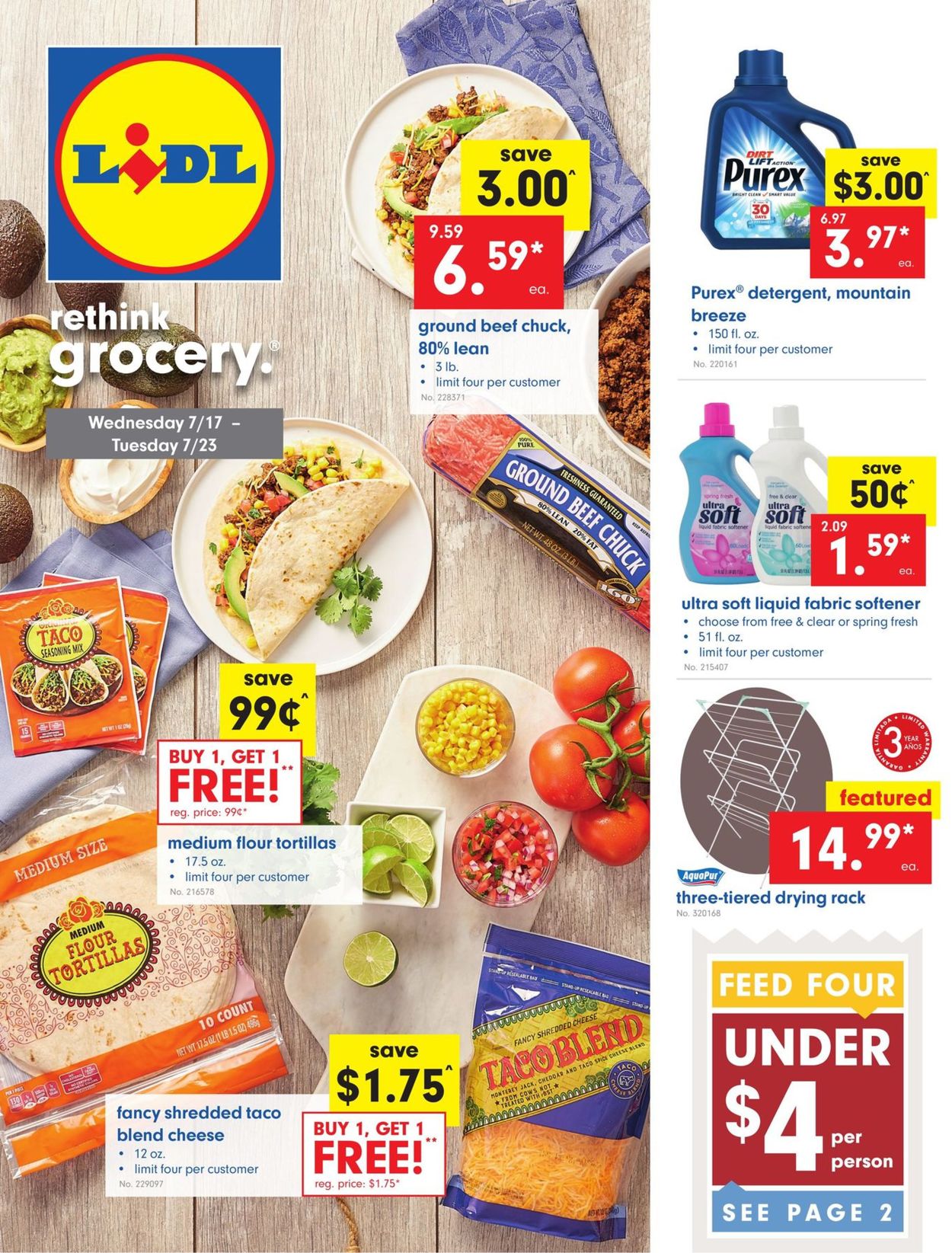 Lidl Weekly Ad Circular - valid 07/17-07/23/2019