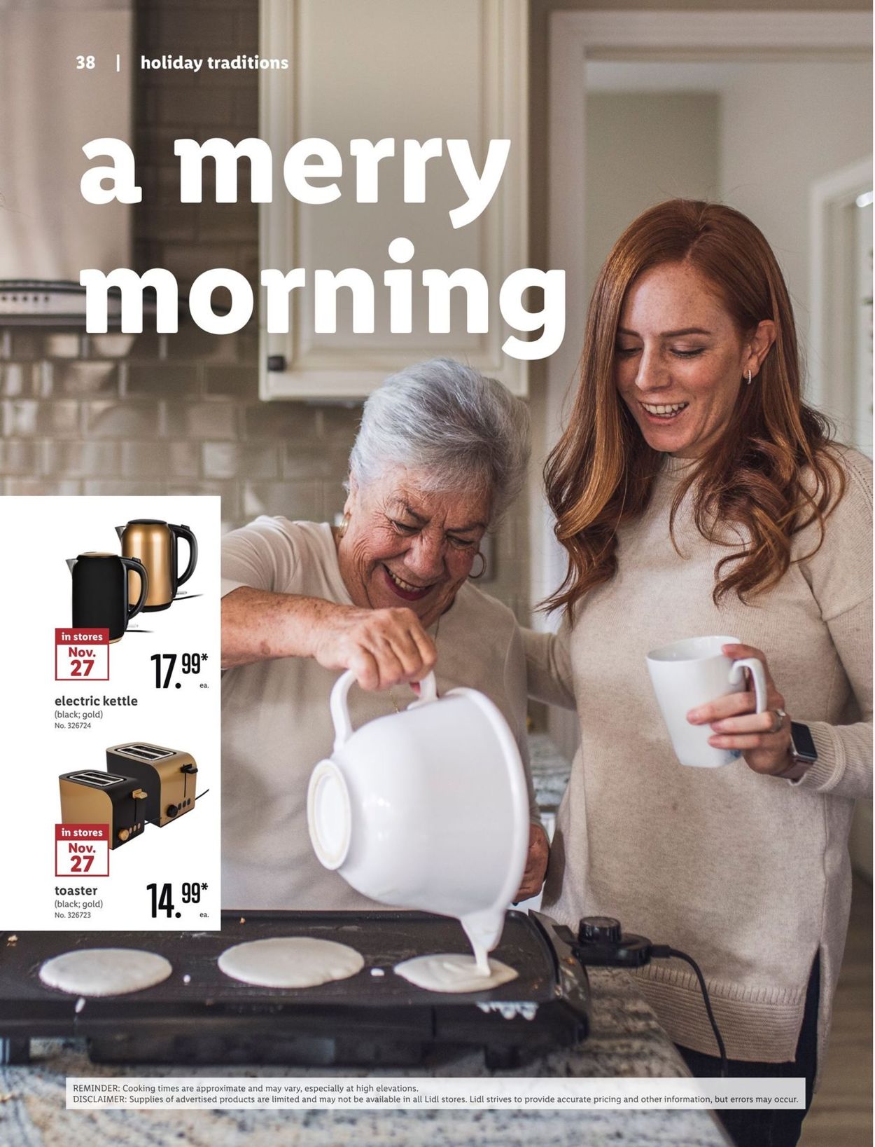 Lidl - Holidays Ad 2019 Weekly Ad Circular - valid 10/30-12/31/2019 (Page 38)