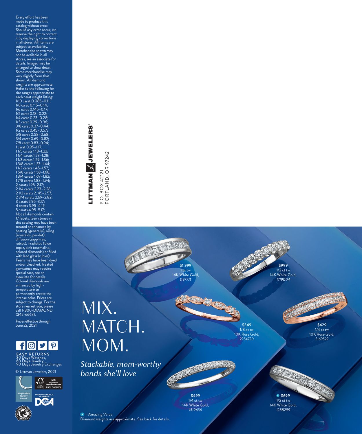 Littman Jewelers Weekly Ad Circular - valid 04/28-06/22/2021 (Page 16)