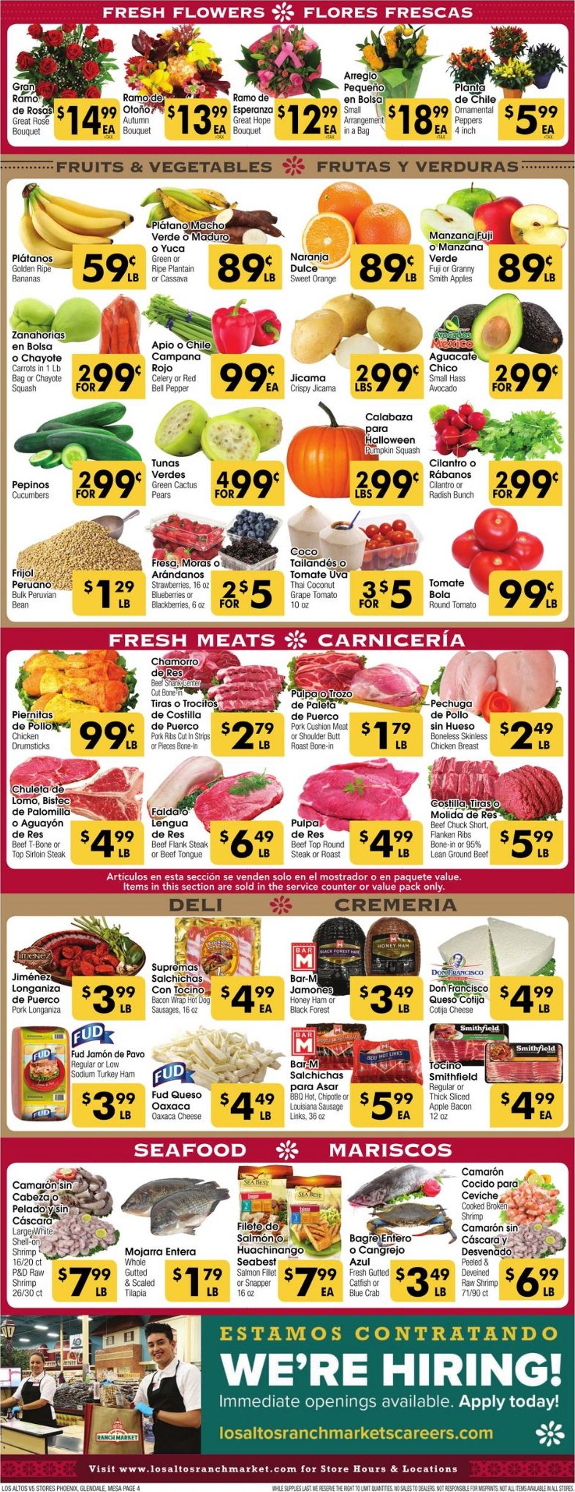 Los Altos Ranch Market Weekly Ad Circular - valid 09/30-10/06/2020 (Page 4)