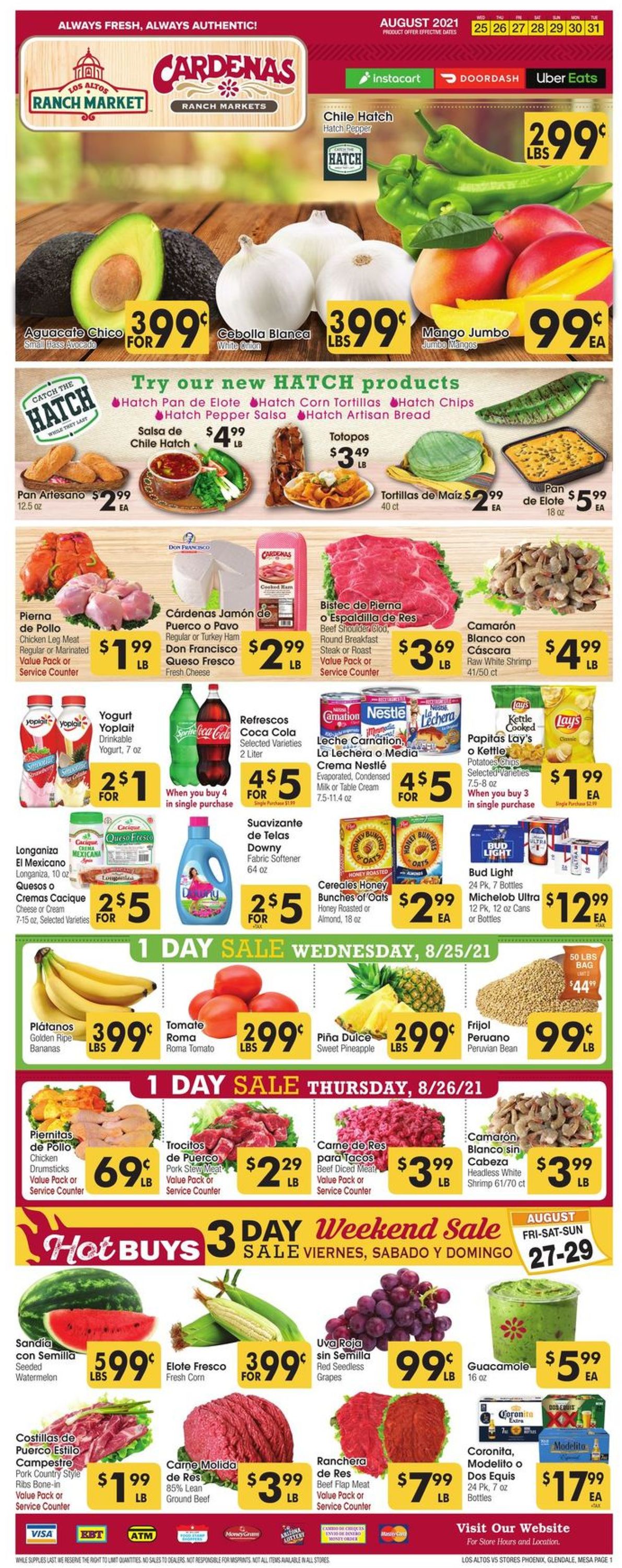 Los Altos Ranch Market Weekly Ad Circular - valid 08/25-08/31/2021