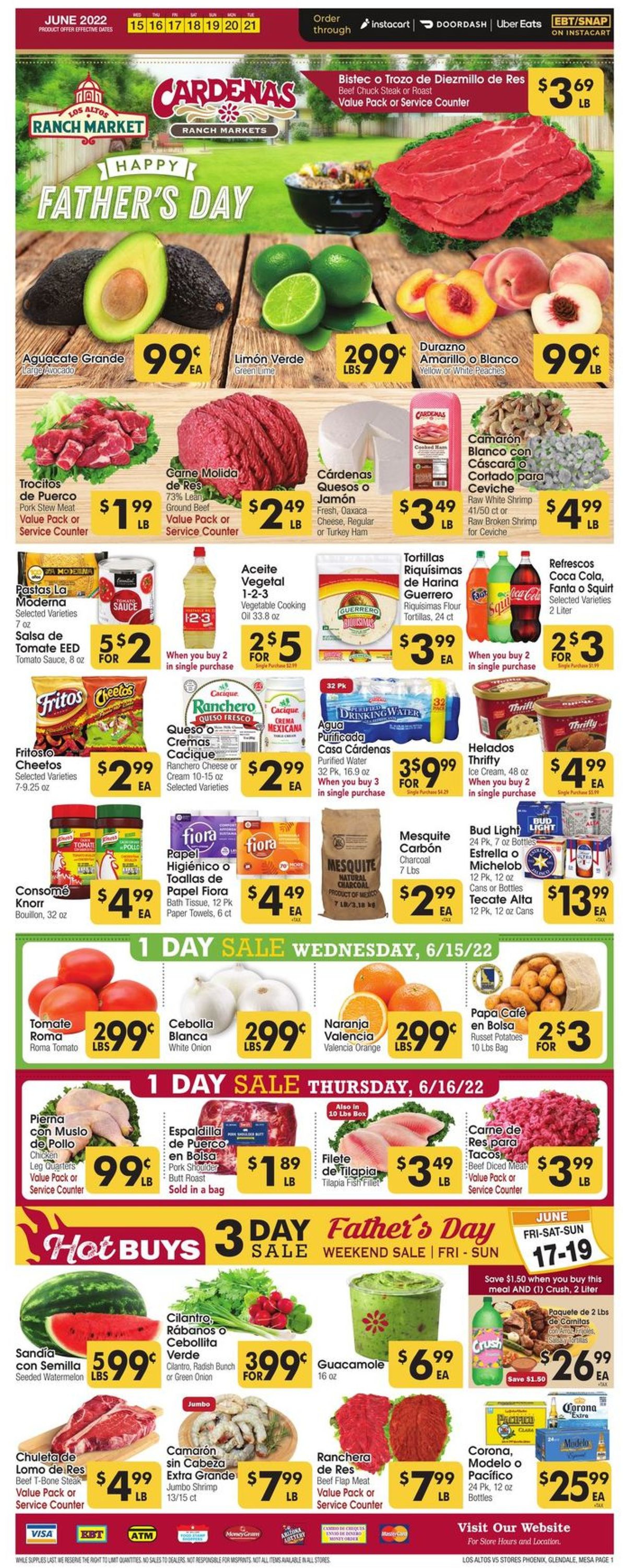 Los Altos Ranch Market Weekly Ad Circular - valid 06/15-06/21/2022