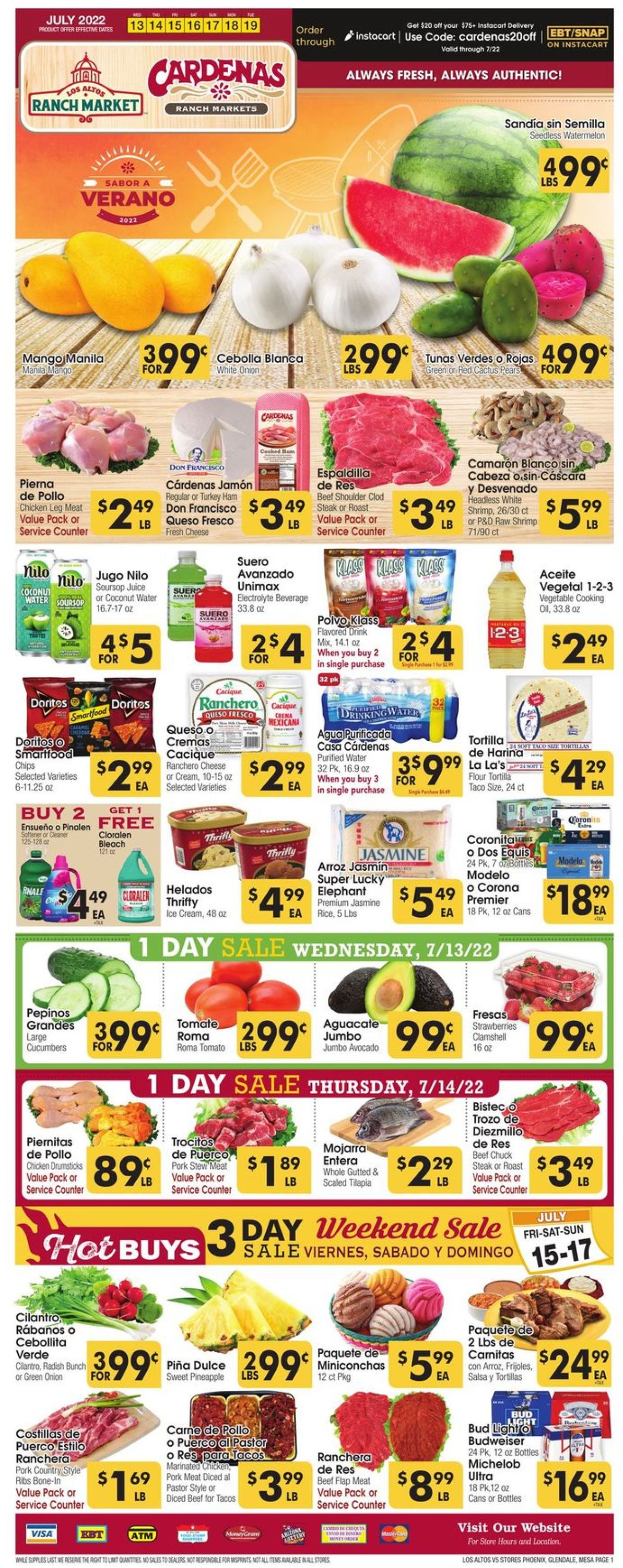 Los Altos Ranch Market Weekly Ad Circular - valid 07/13-07/19/2022