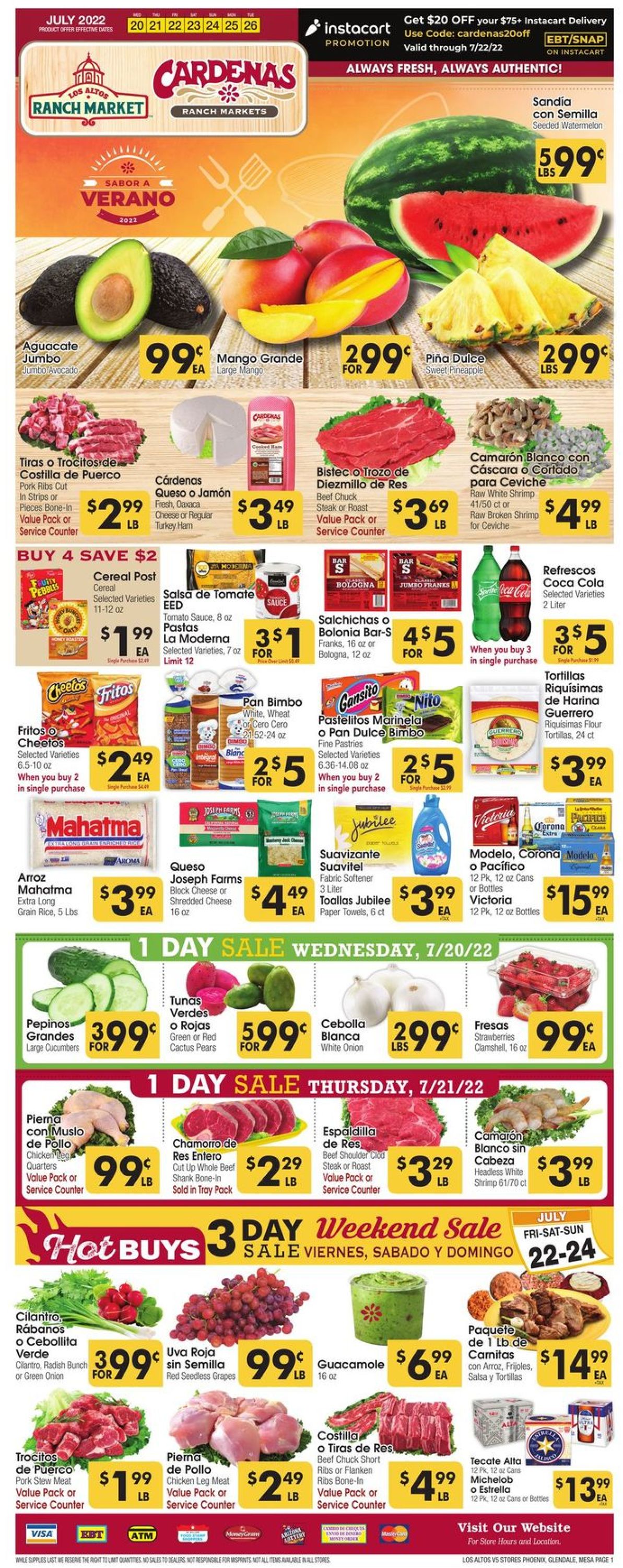 Los Altos Ranch Market Weekly Ad Circular - valid 07/20-07/26/2022