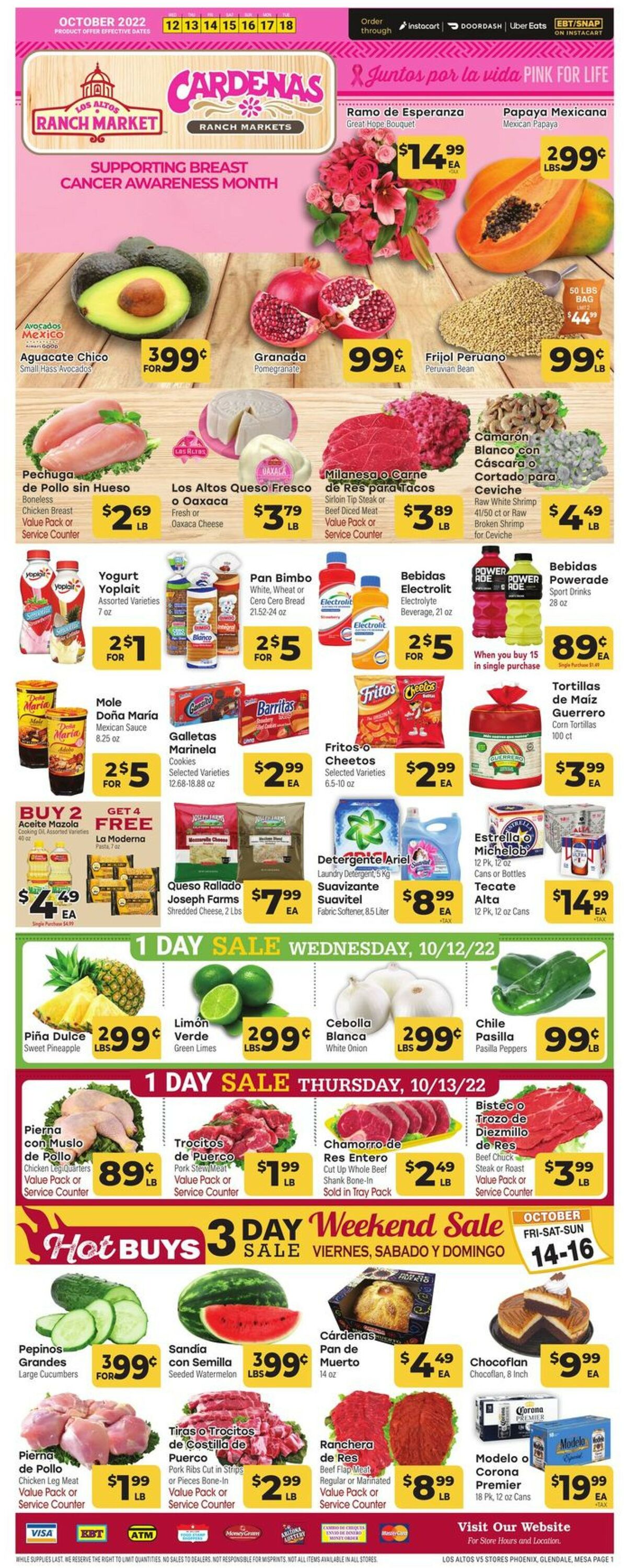 Los Altos Ranch Market Weekly Ad Circular - valid 10/12-10/18/2022