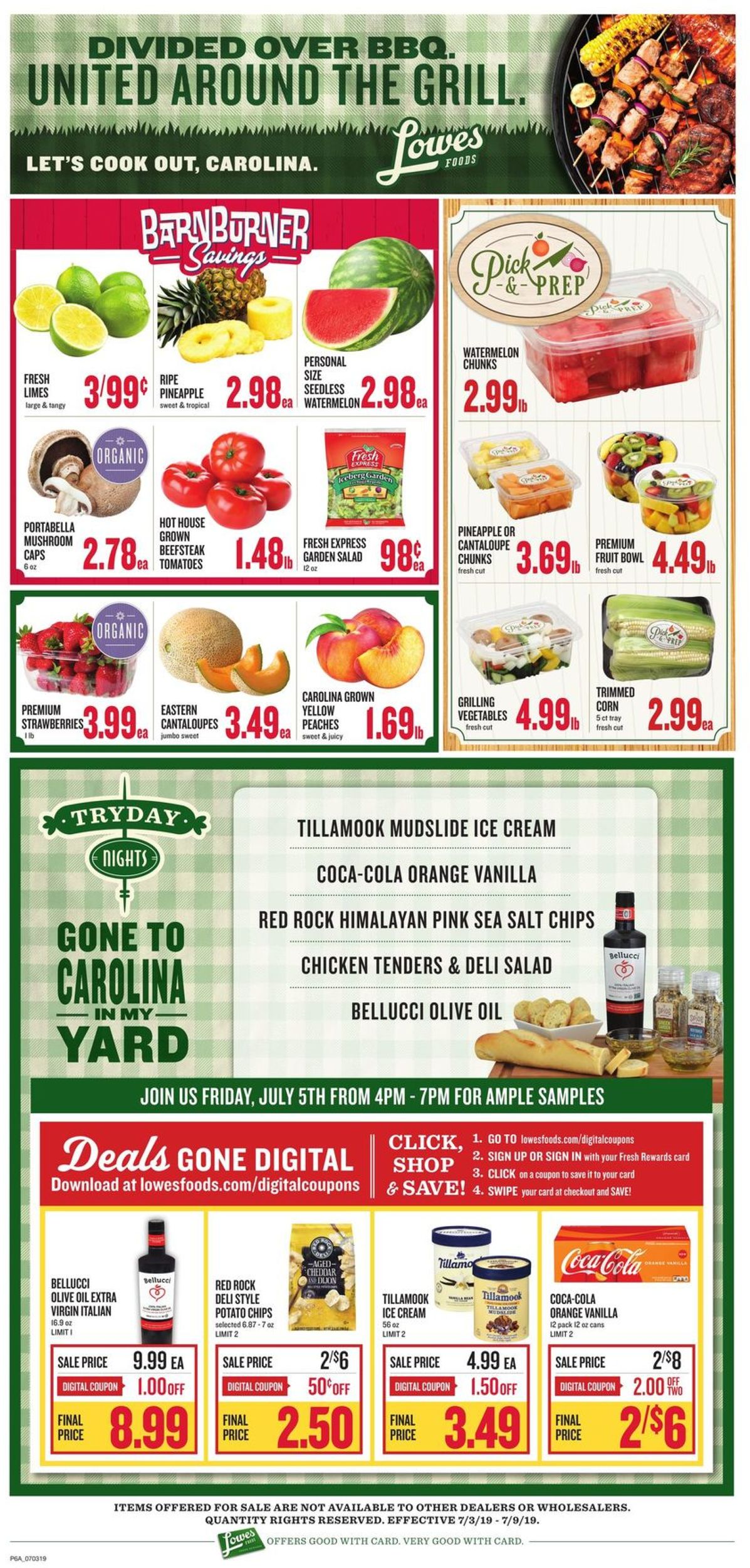 Lowes Foods Weekly Ad Circular - valid 07/03-07/09/2019 (Page 10)