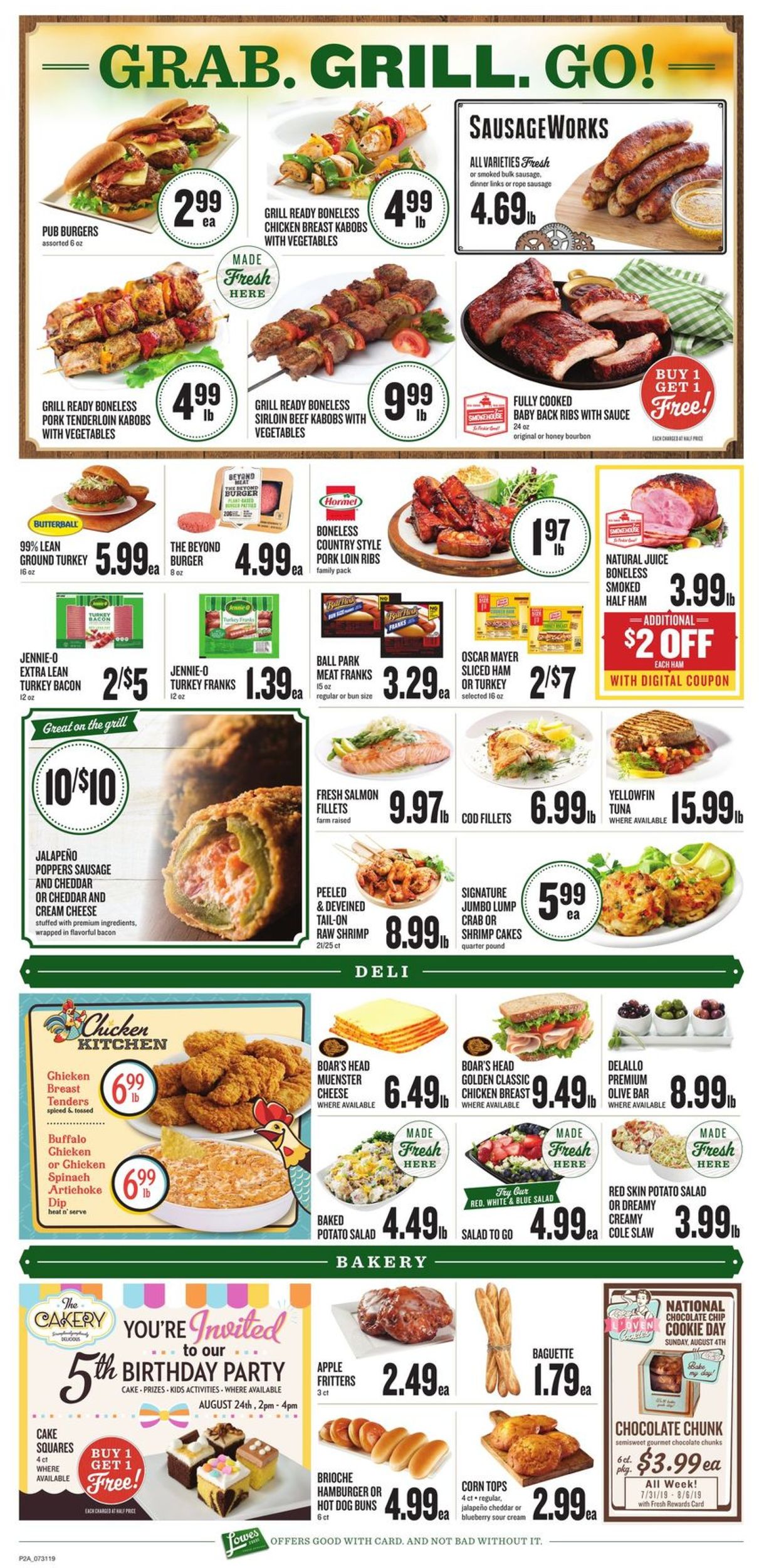 Lowes Foods Weekly Ad Circular - valid 07/31-08/06/2019 (Page 4)