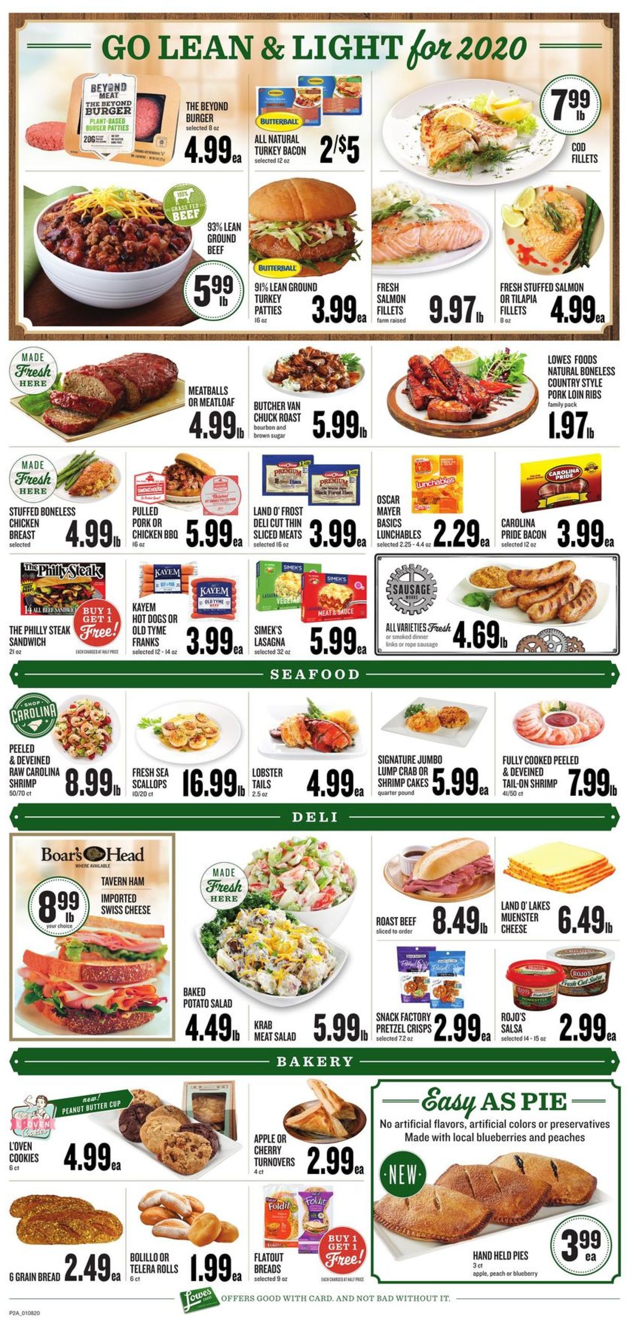 Lowes Foods Weekly Ad Circular - valid 01/08-01/14/2020 (Page 3)