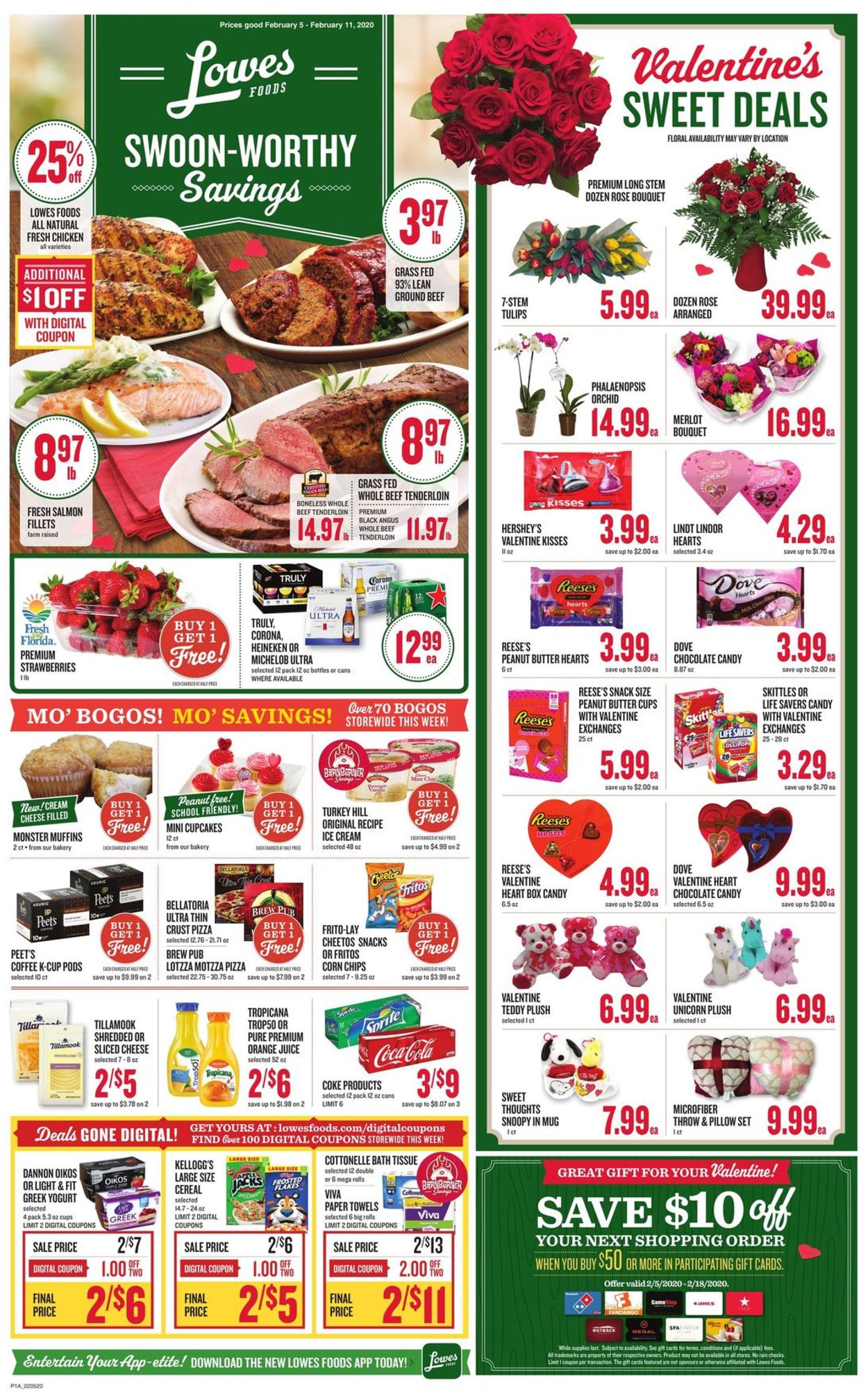 Lowes Foods Weekly Ad Circular - valid 02/05-02/11/2020 (Page 2)