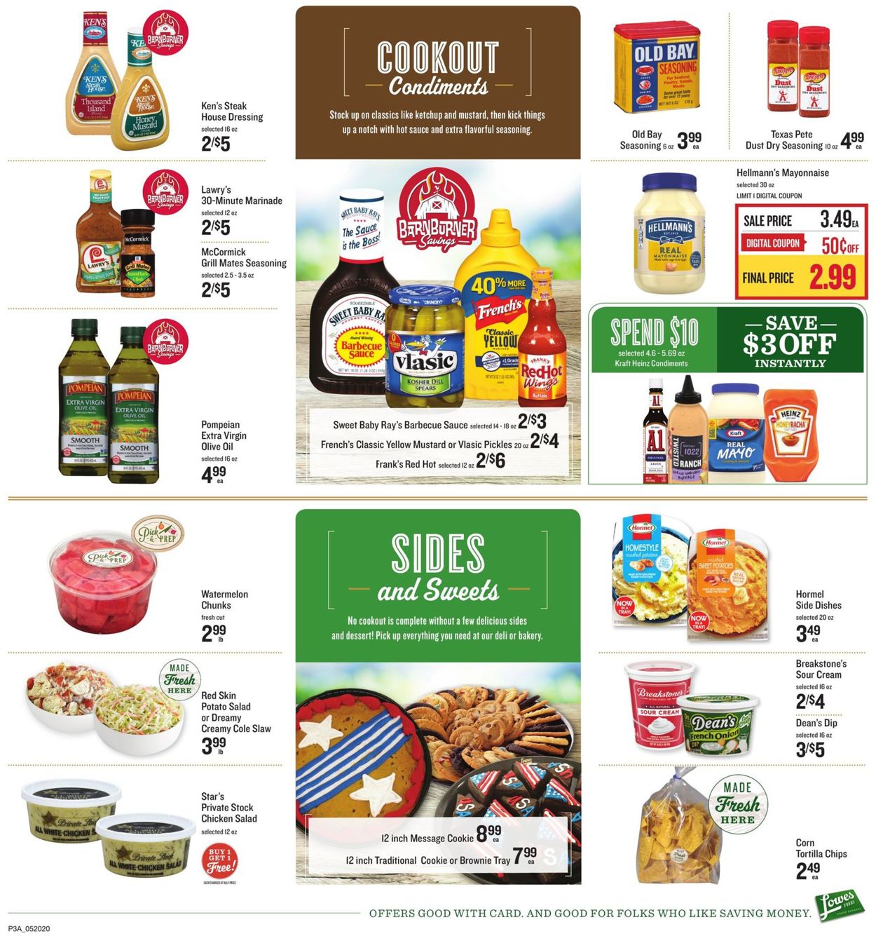 Lowes Foods Weekly Ad Circular - valid 05/20-05/26/2020 (Page 3)