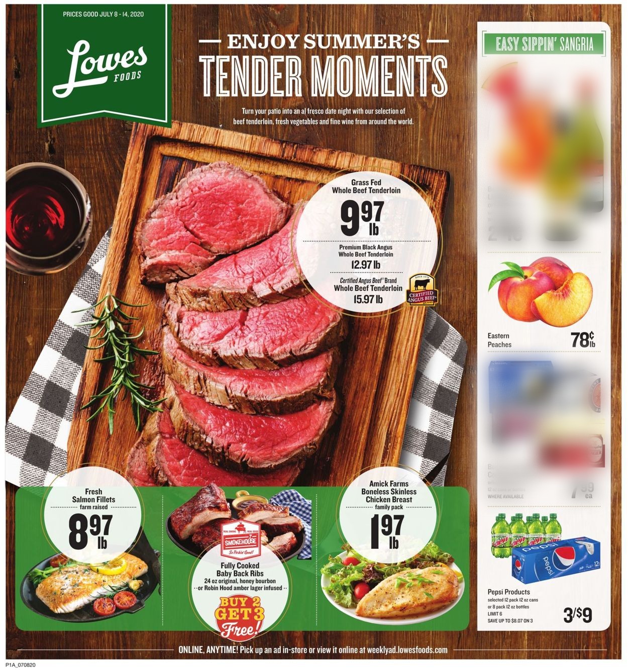 Lowes Foods Weekly Ad Circular - valid 07/08-07/14/2020