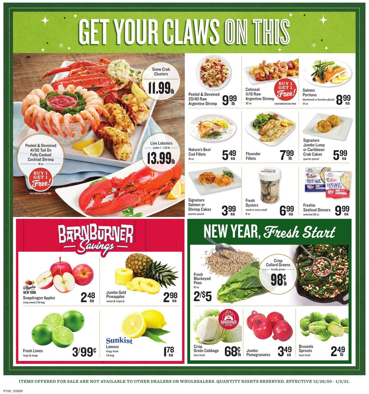 Lowes Foods Weekly Ad Circular - valid 12/26-01/05/2021 (Page 12)