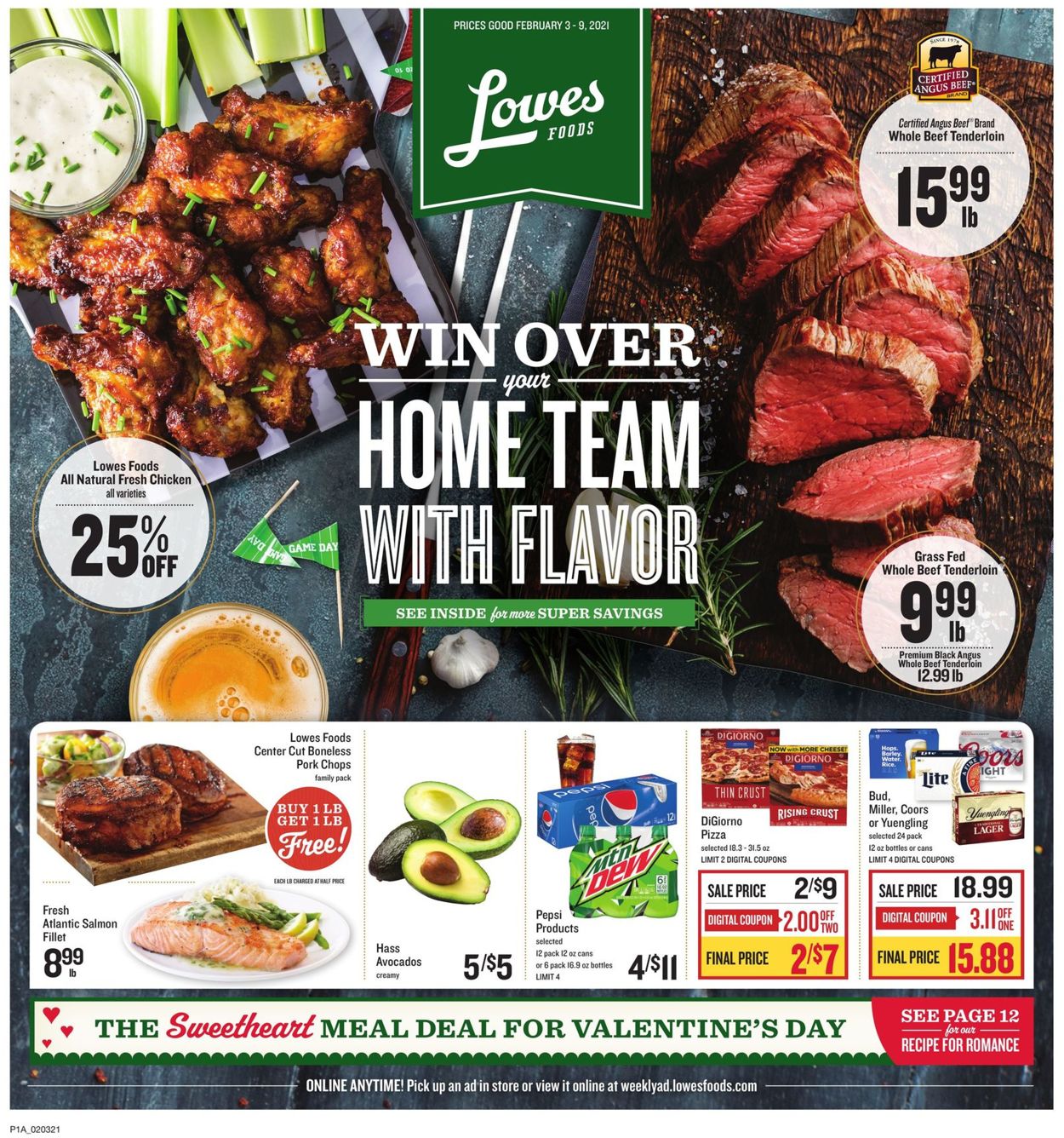 Lowes Foods Weekly Ad Circular - valid 02/03-02/09/2021