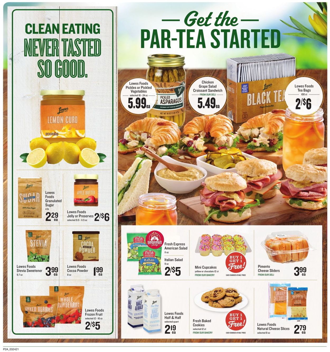Lowes Foods Weekly Ad Circular - valid 03/24-03/30/2021 (Page 2)