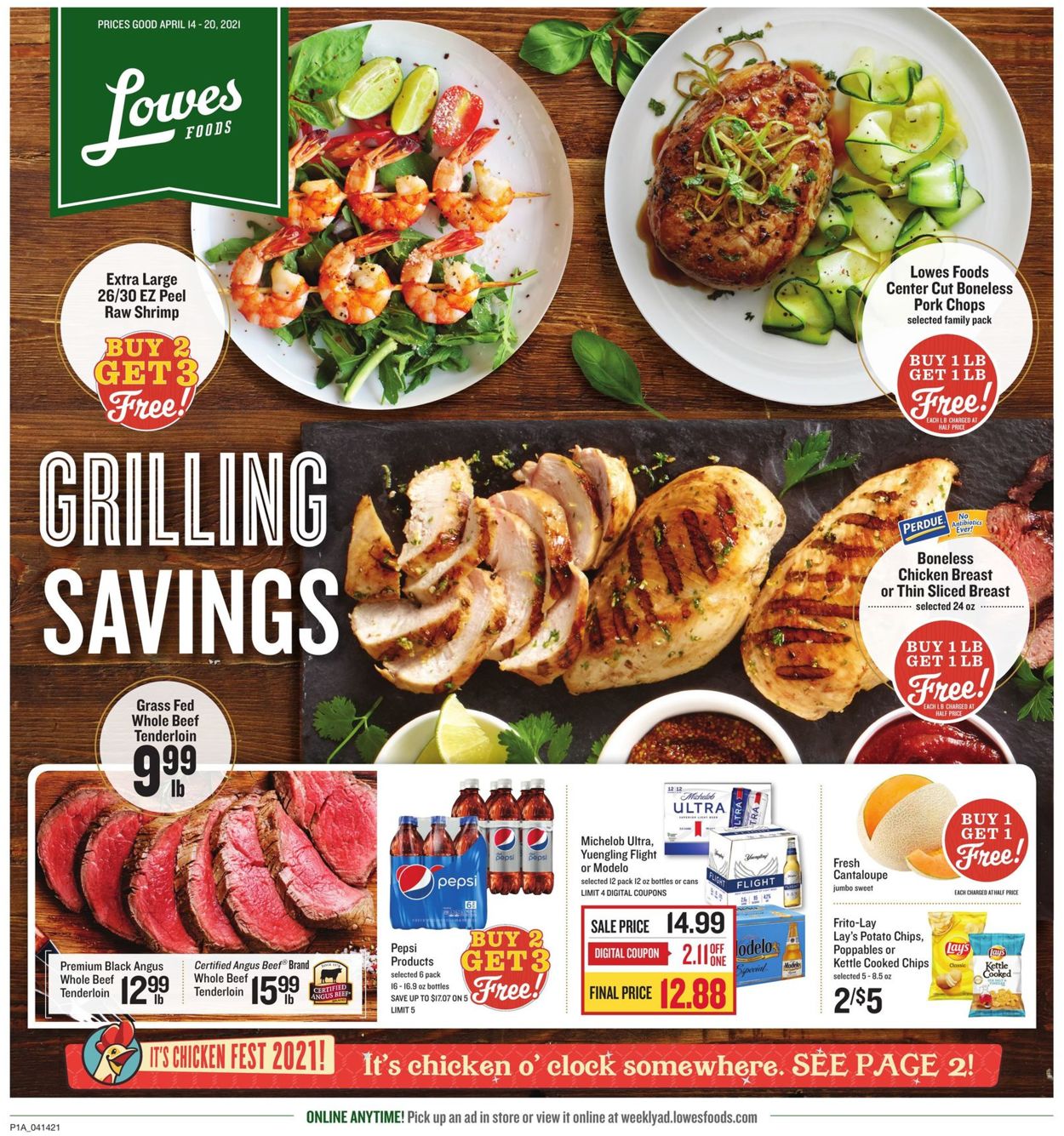 Lowes Foods Weekly Ad Circular - valid 04/14-04/20/2021