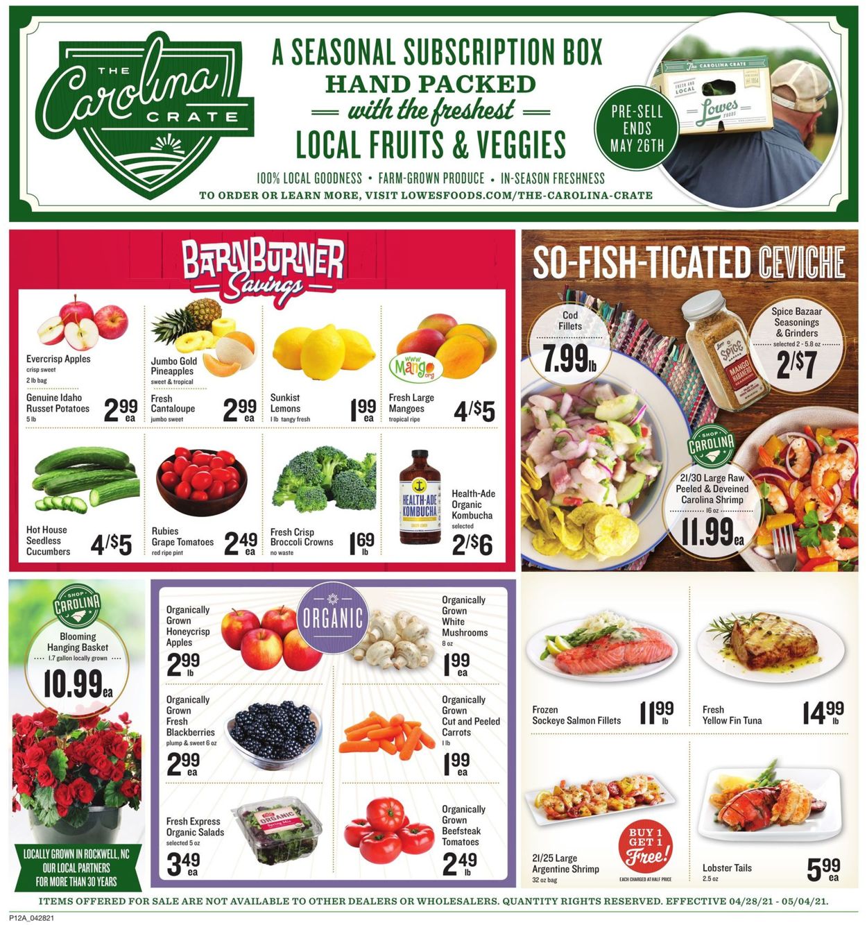 Lowes Foods Weekly Ad Circular - valid 04/28-05/04/2021 (Page 17)